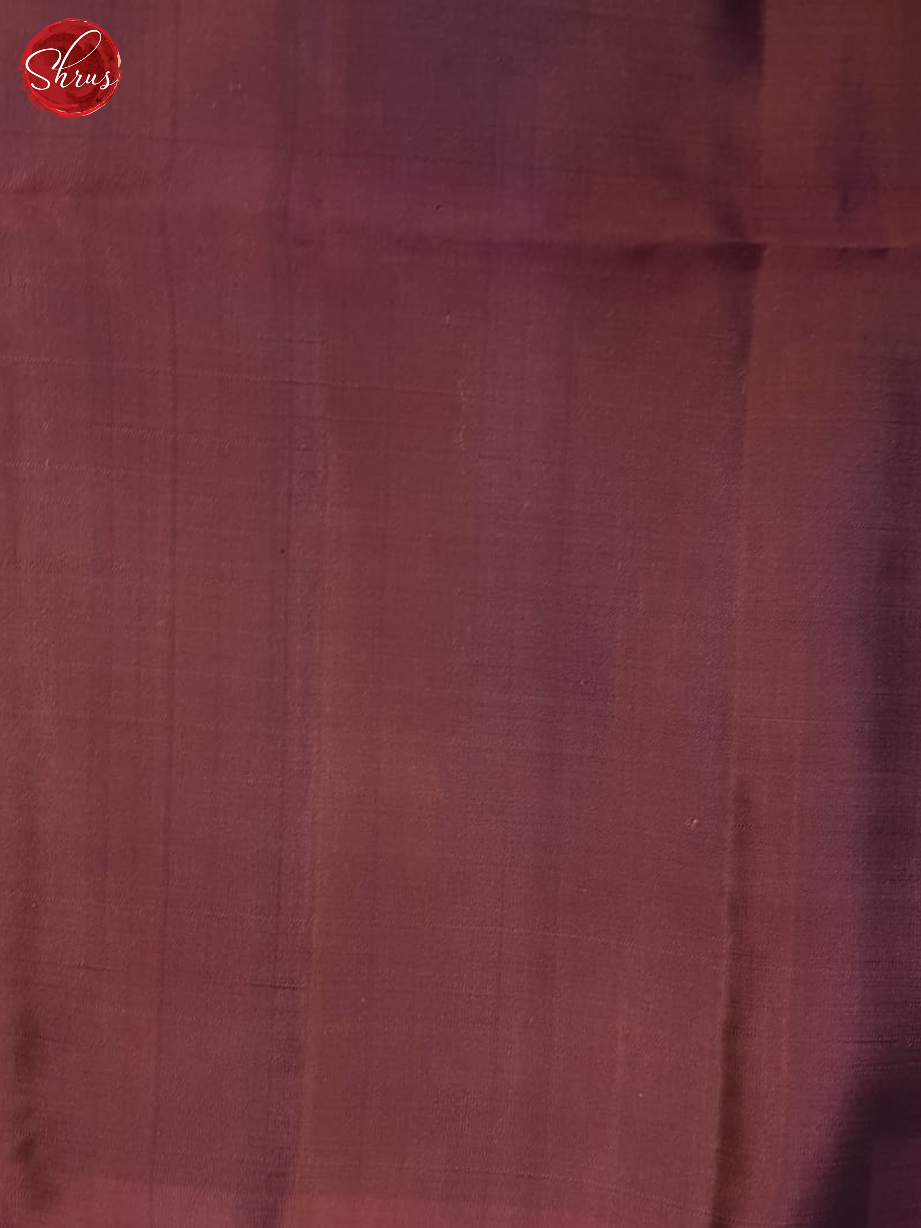 Green And Dusty Wine-Soft Silk Half-pure Saree - Shop on ShrusEternity.com