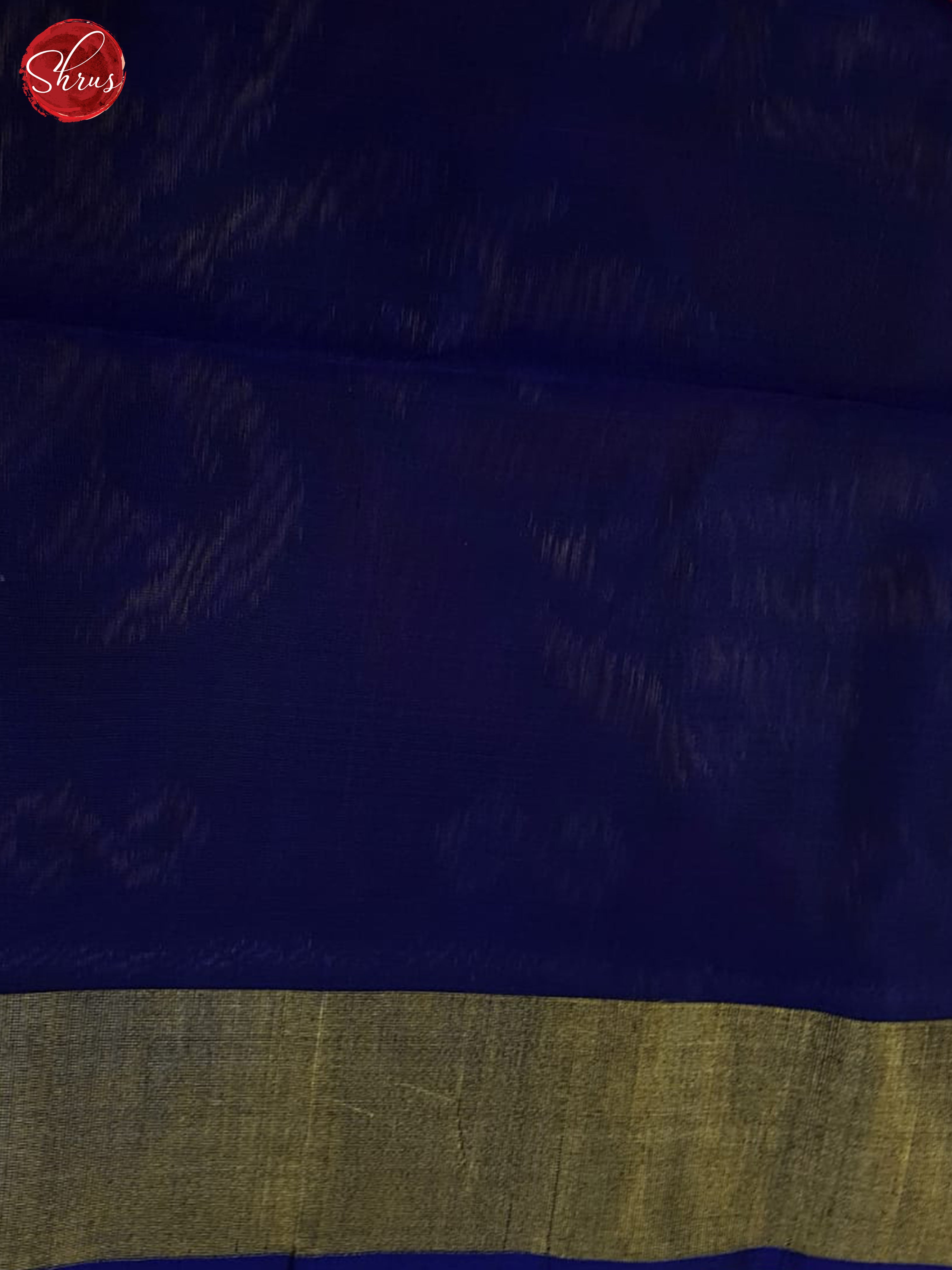 Red And Blue- Pochampally Silk Cotton Saree - Shop on ShrusEternity.com
