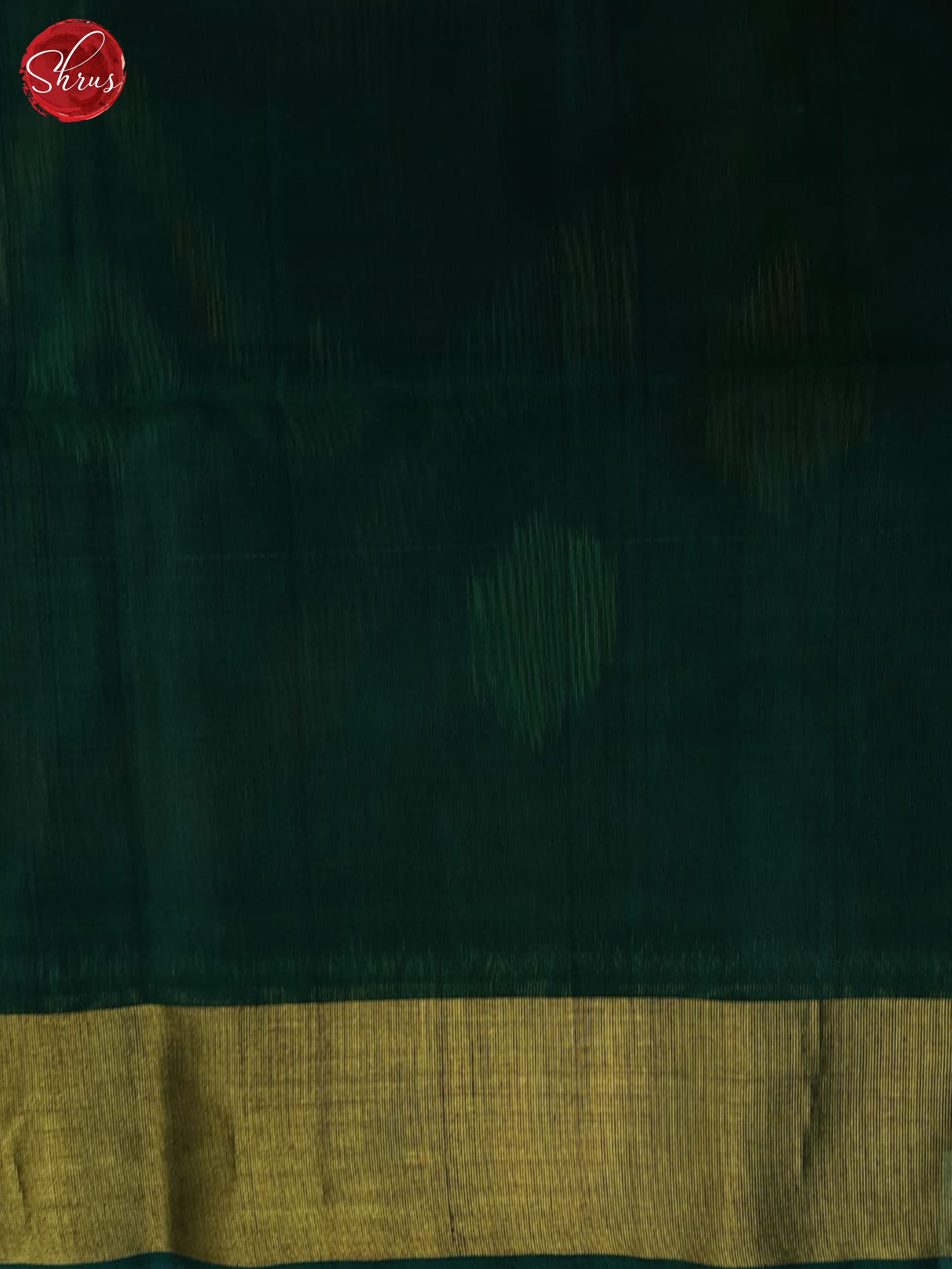 Blue And Green- Pochampally Silk Cotton Saree - Shop on ShrusEternity.com