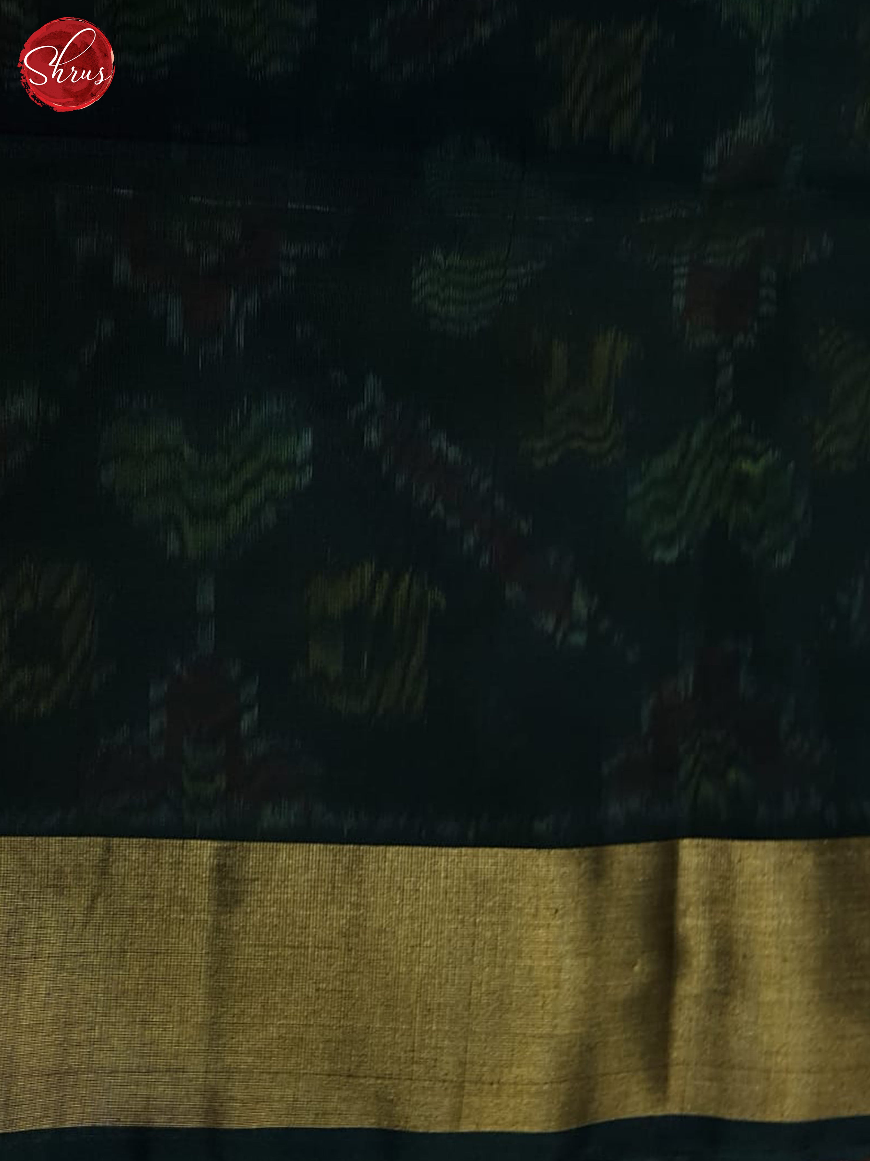 Wine And Green- Pochampally Silk Cotton Saree - Shop on ShrusEternity.com