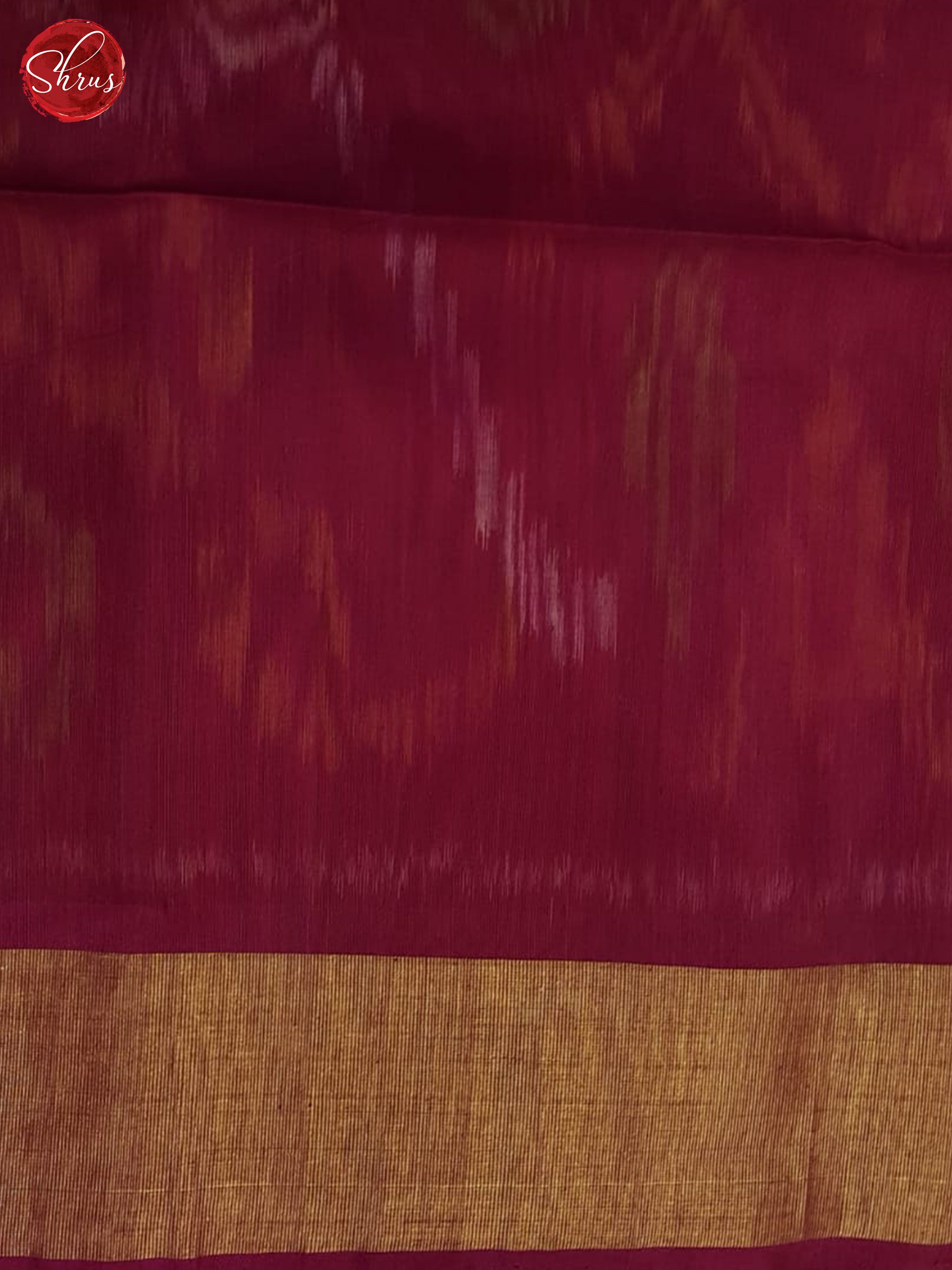 Blue And Majenta Pink- Pochampally Silk Cotton Saree - Shop on ShrusEternity.com
