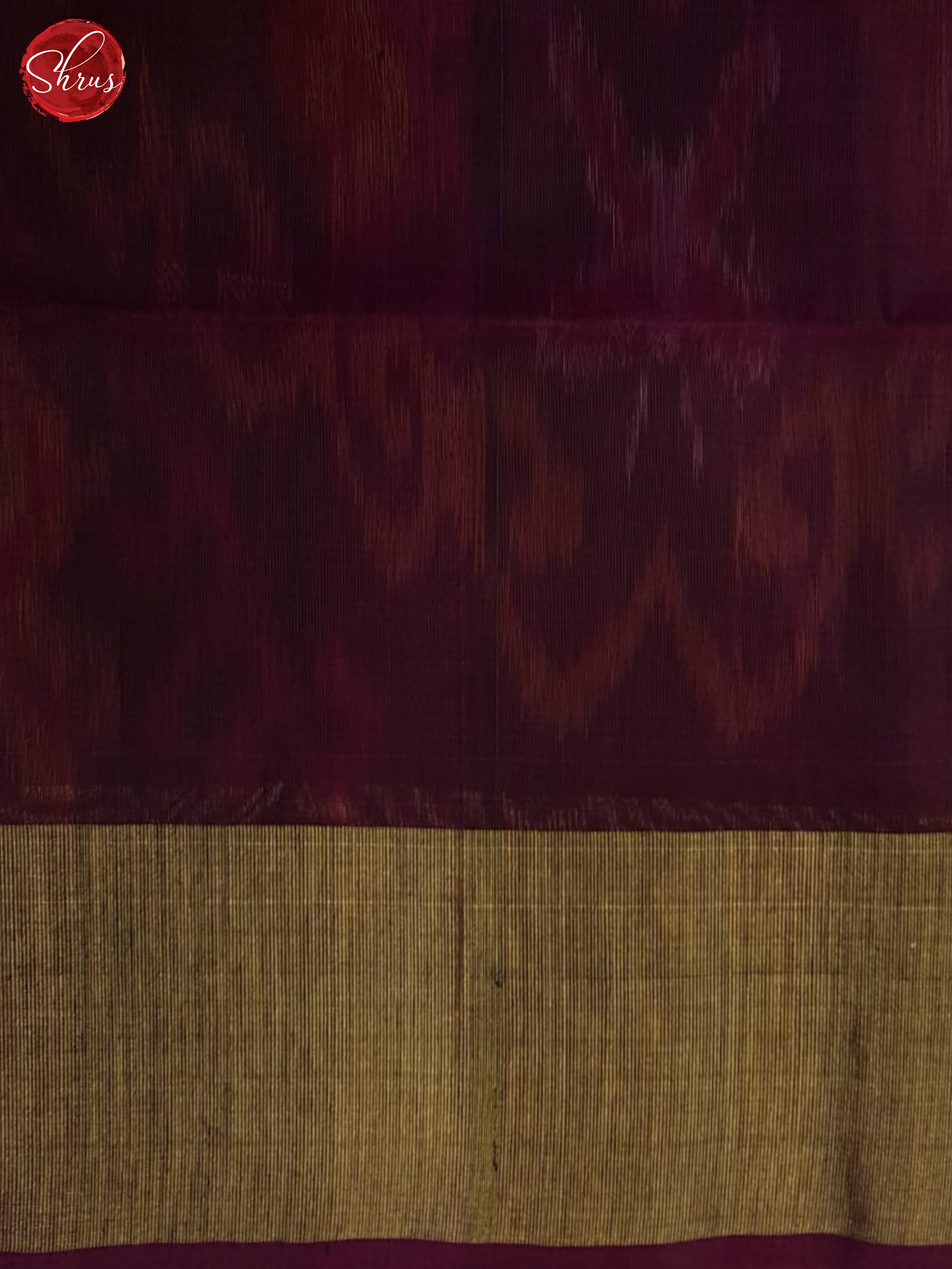 Purple And Wine- Pochampally Silk Cotton Saree - Shop on ShrusEternity.com