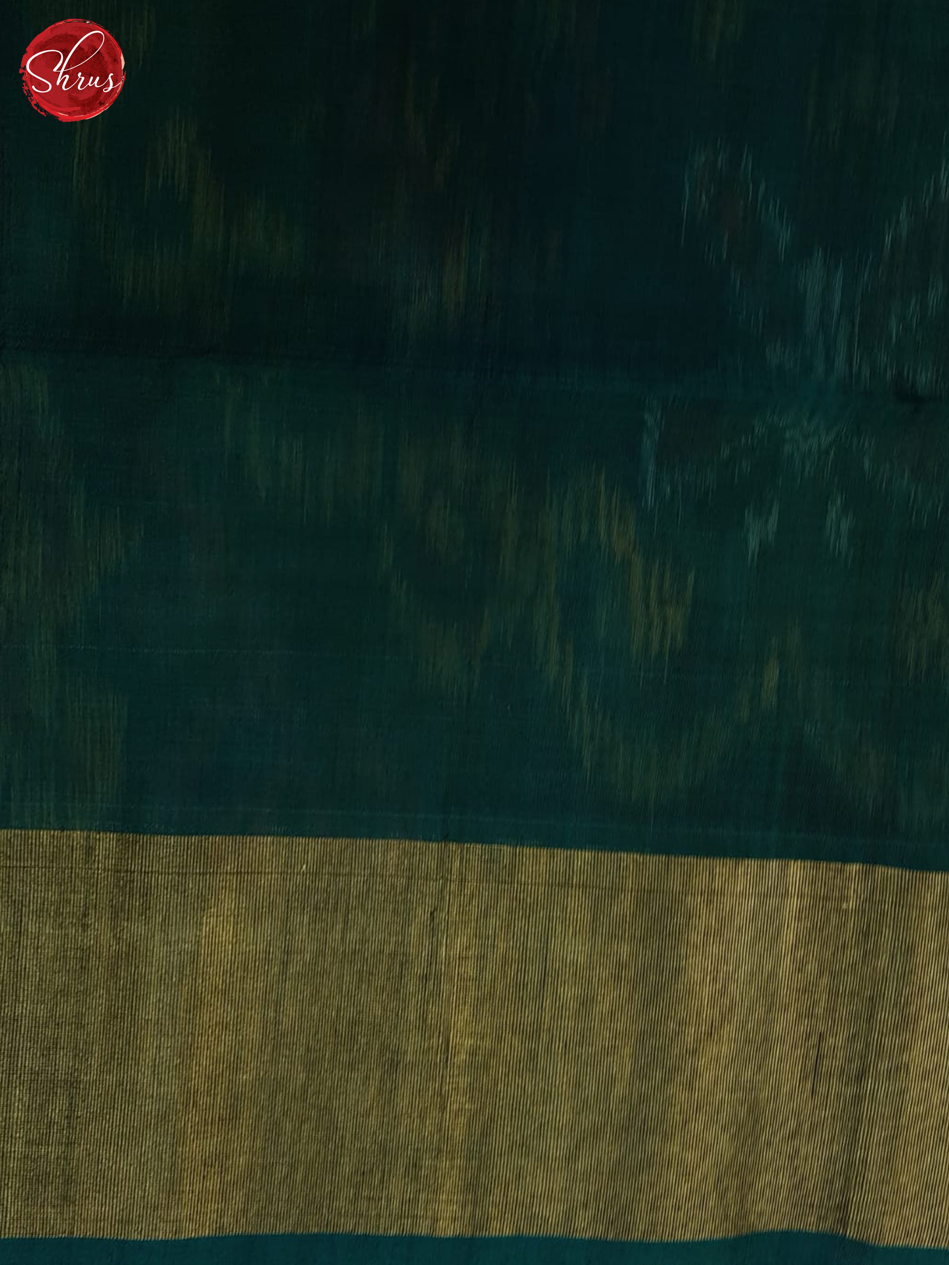 Fire Orange And Green- Pochampally Silk Cotton Saree - Shop on ShrusEternity.com