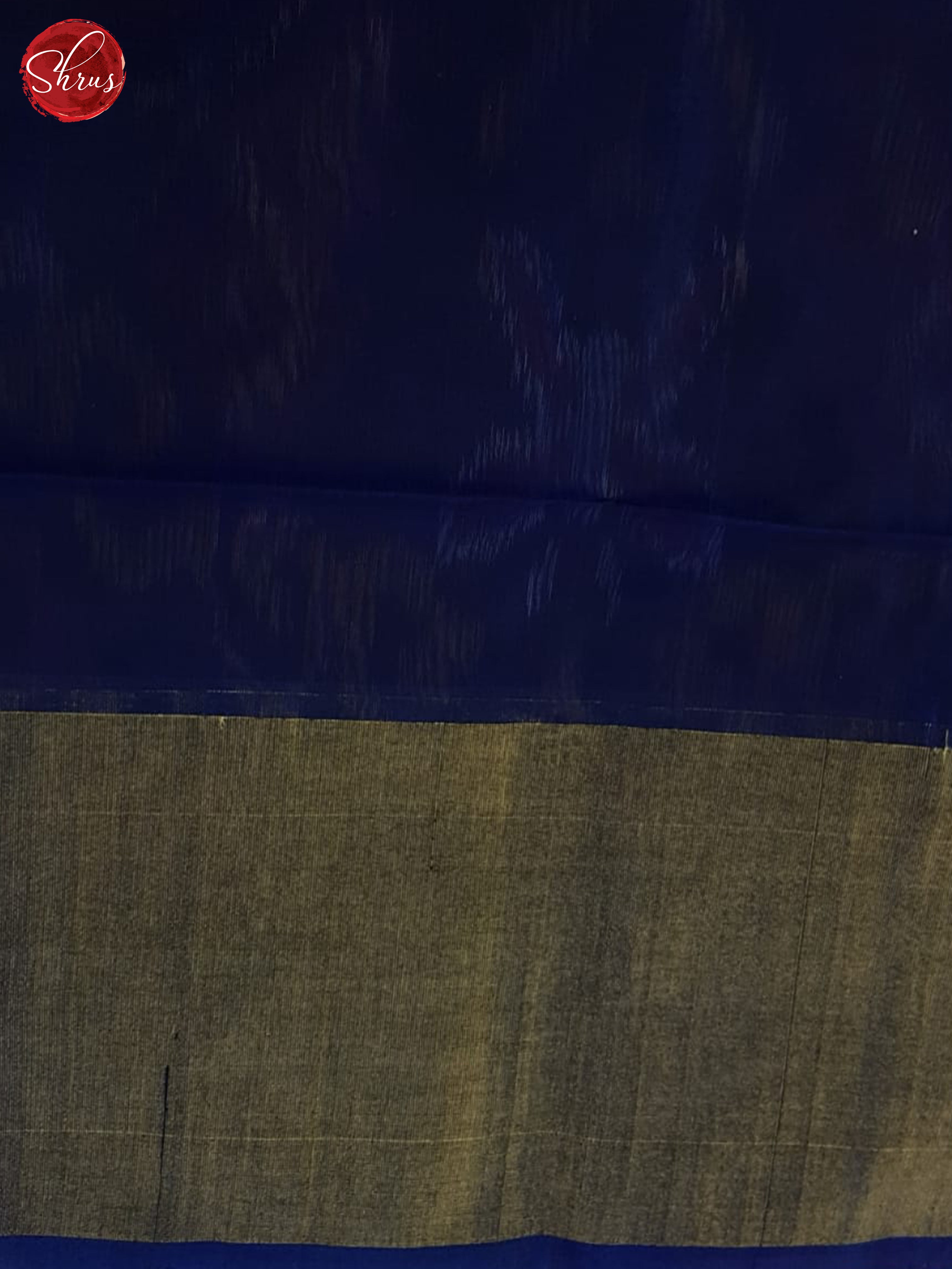 Red And Blue- Pochampally Silk Cotton Saree - Shop on ShrusEternity.com