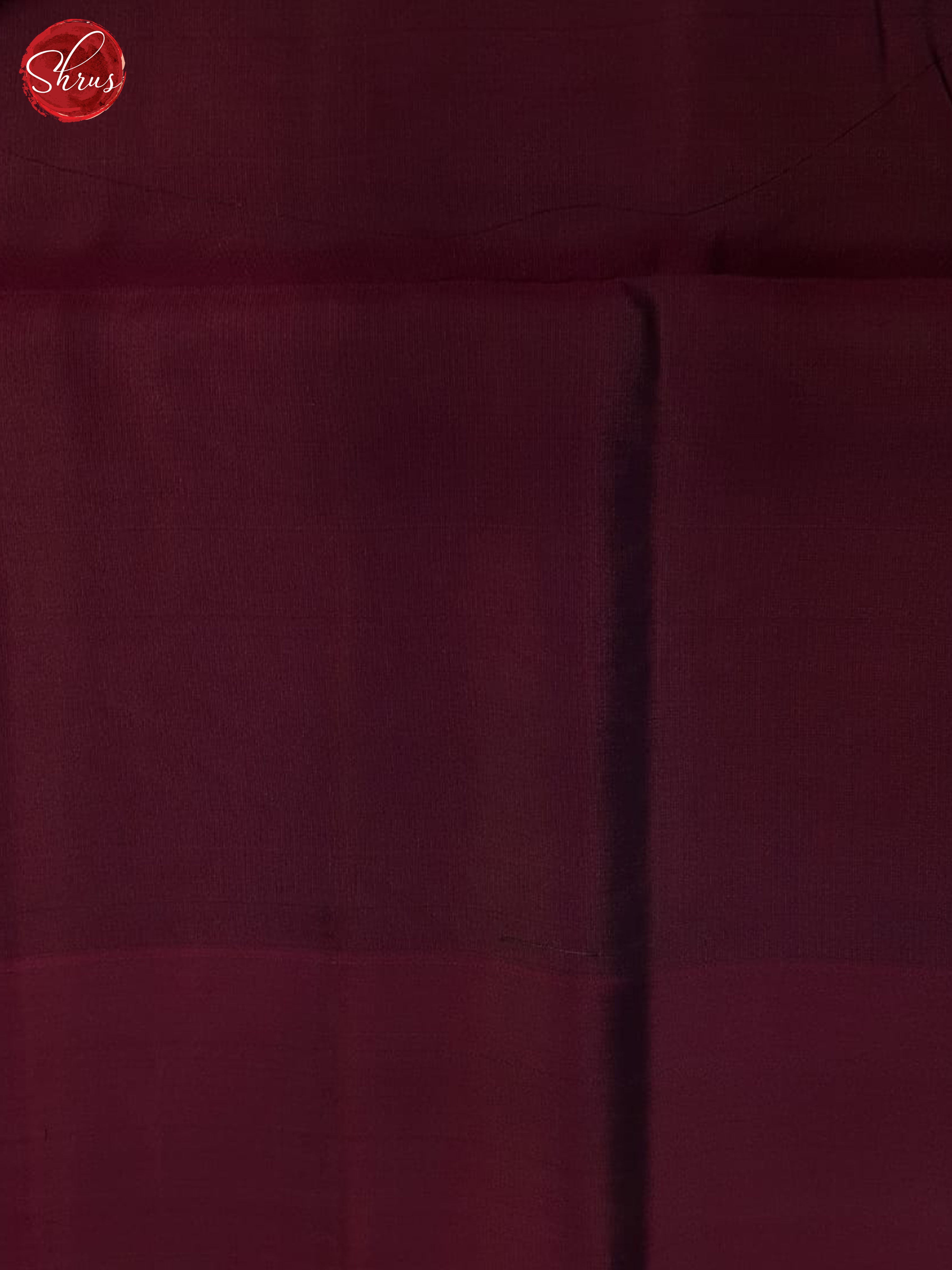 Blackish Green And Wine- Soft Silk Half-pure Saree - Shop on ShrusEternity.com