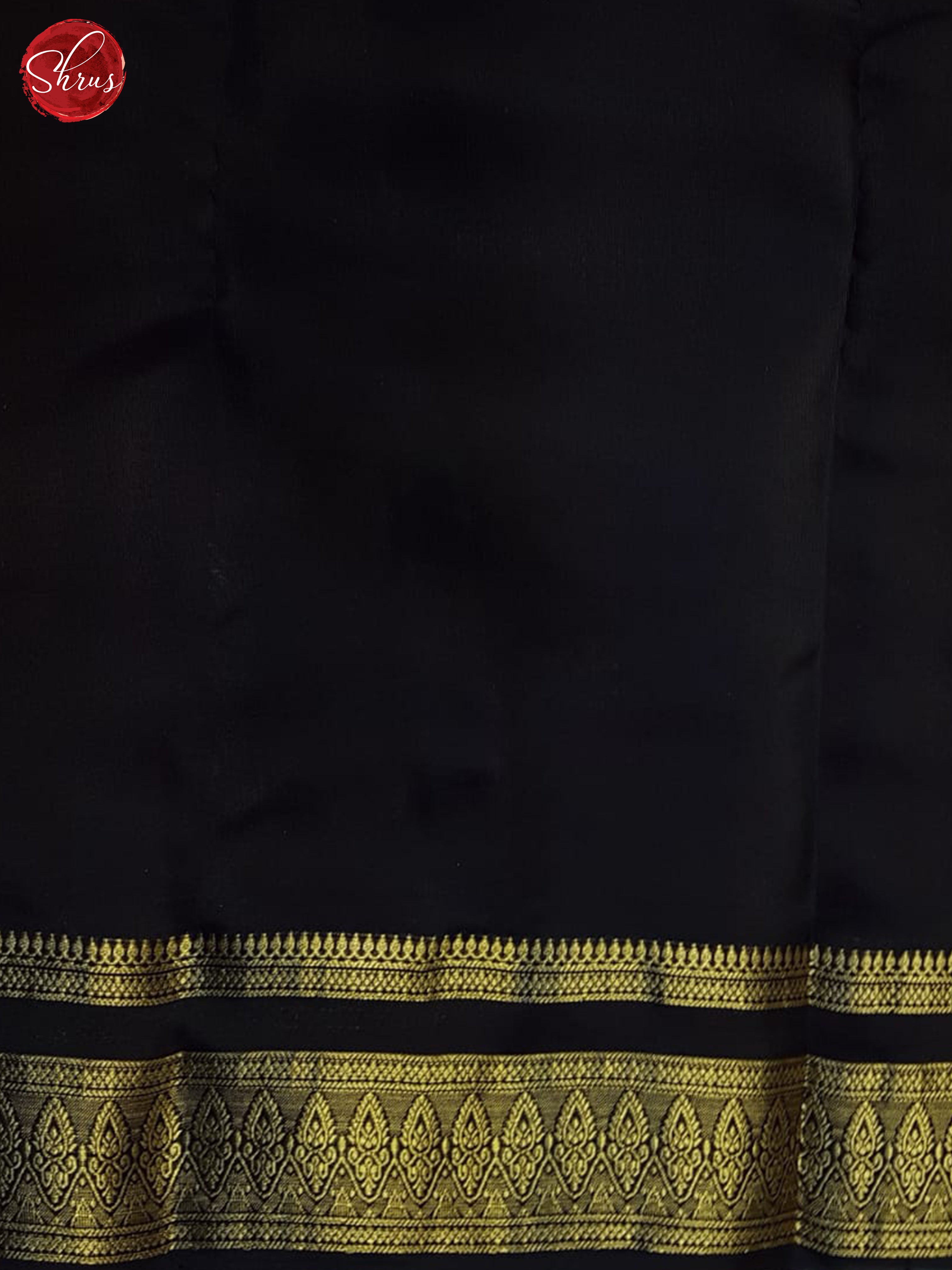 Maroon And Navy Blue- Soft Silk Half-pure Saree - Shop on ShrusEternity.com