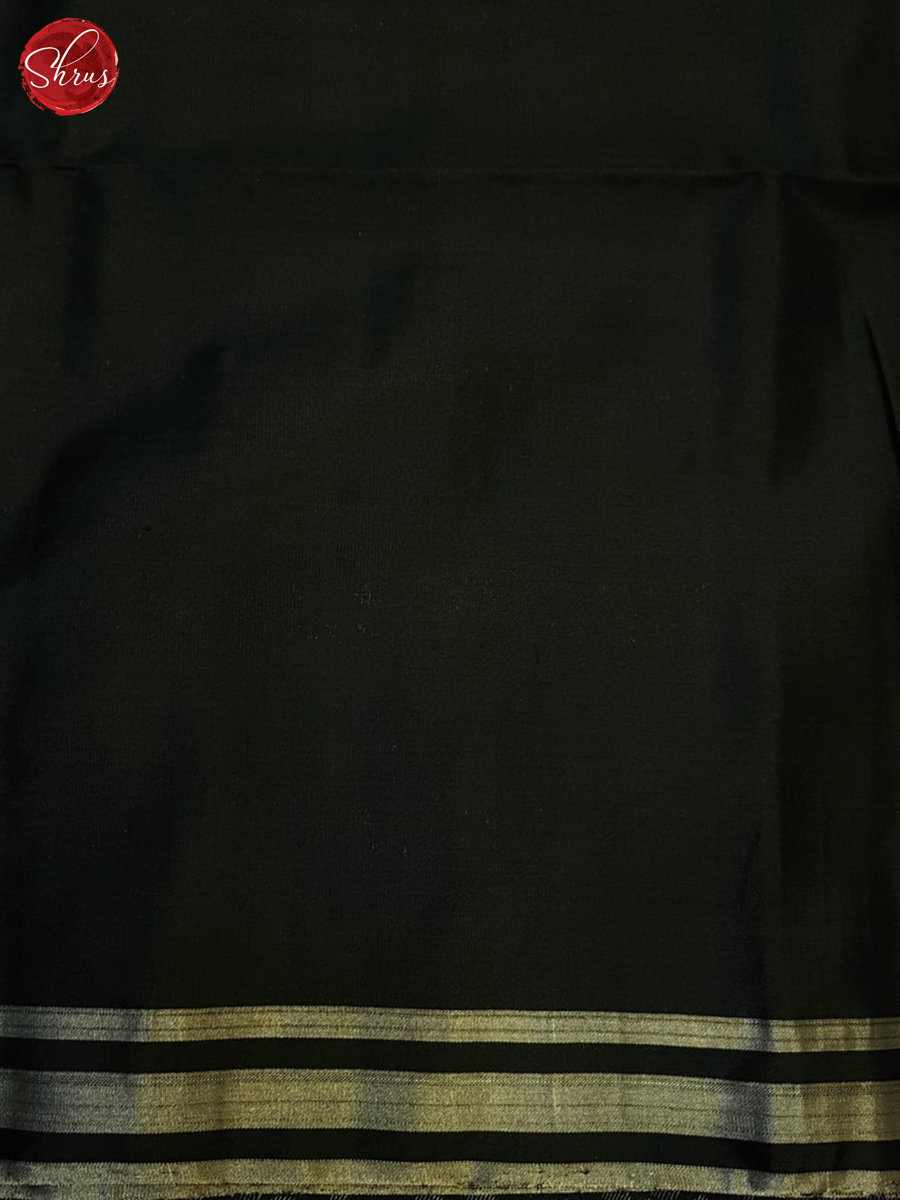 Black(Single Tone)- Soft Silk Saree - Shop on ShrusEternity.com