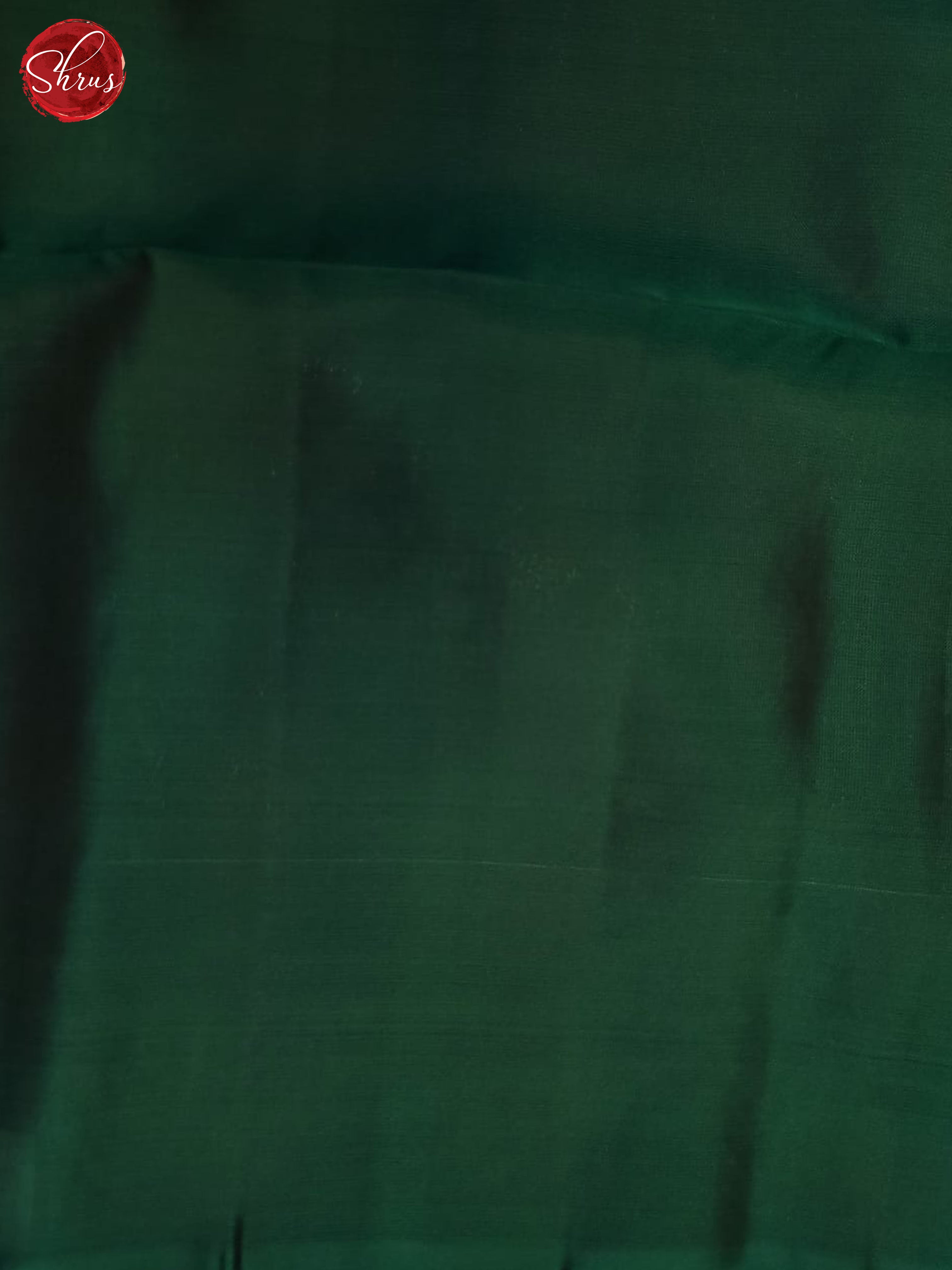 Green(Single Tone)- Soft Silk Half-pure Saree - Shop on ShrusEternity.com