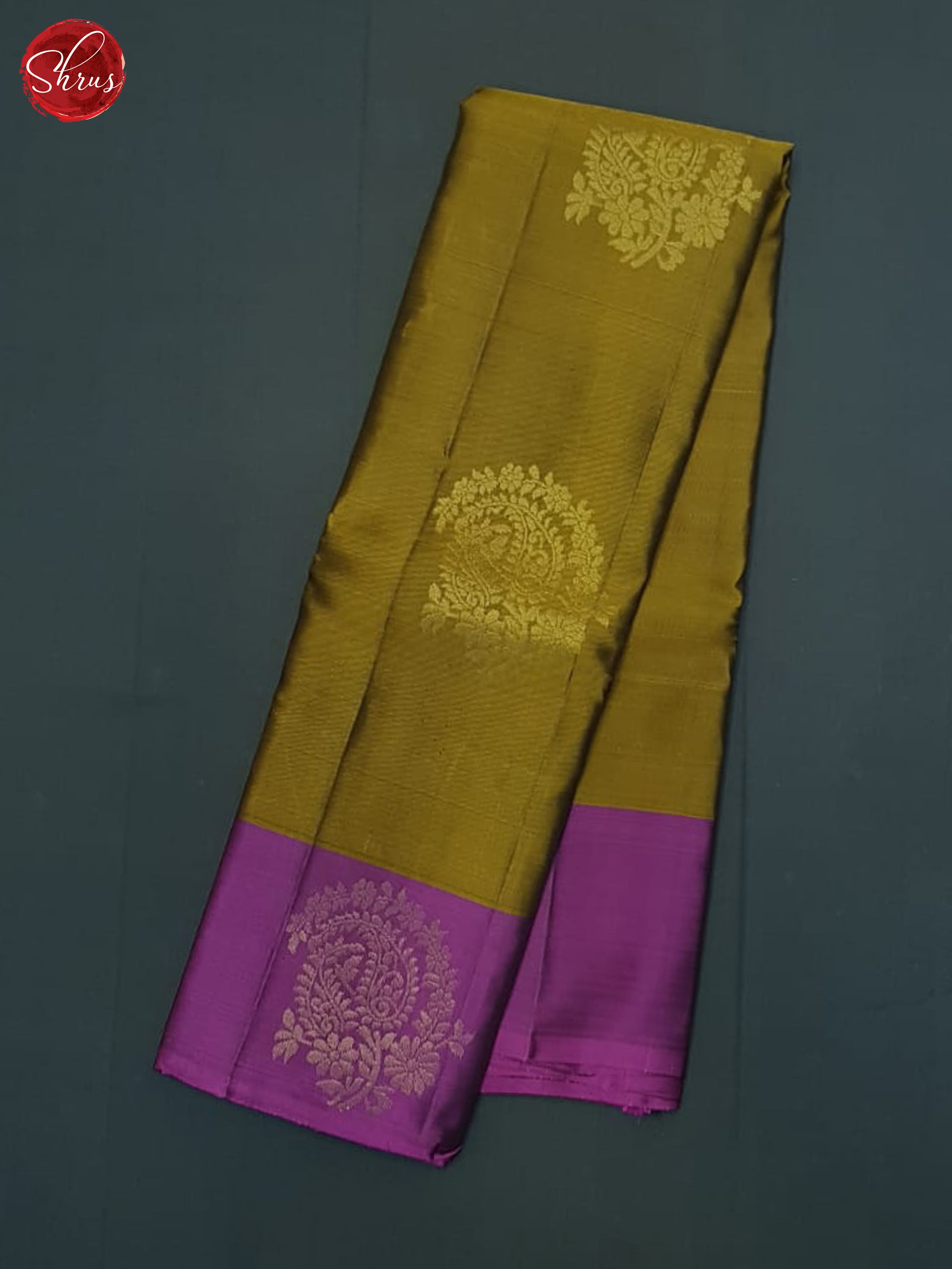 Golden Honey & Wine - Soft Silk-halfpure Saree - Shop on ShrusEternity.com