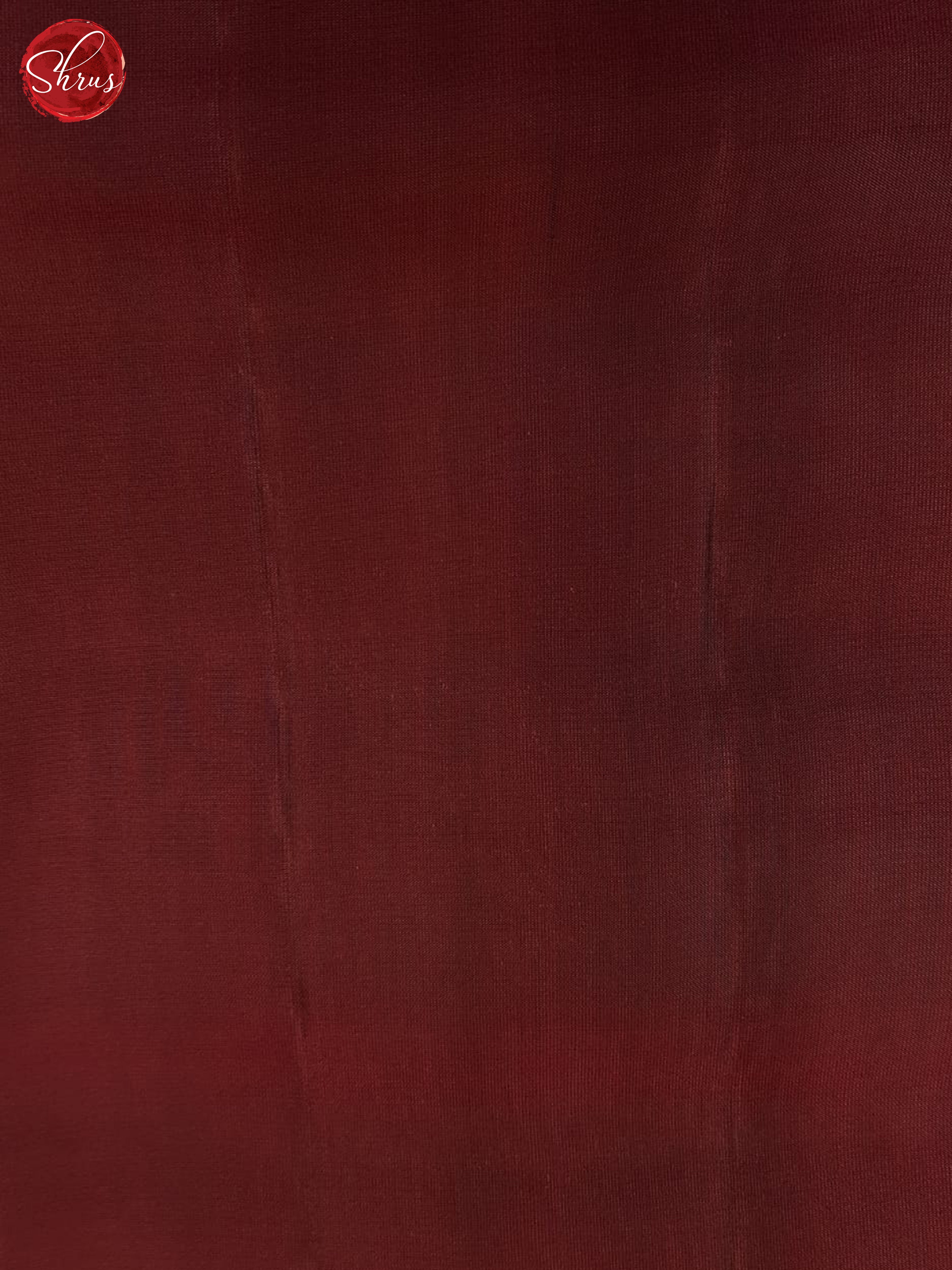 Blue & Maroon - Soft Silk-halfpure Saree - Shop on ShrusEternity.com