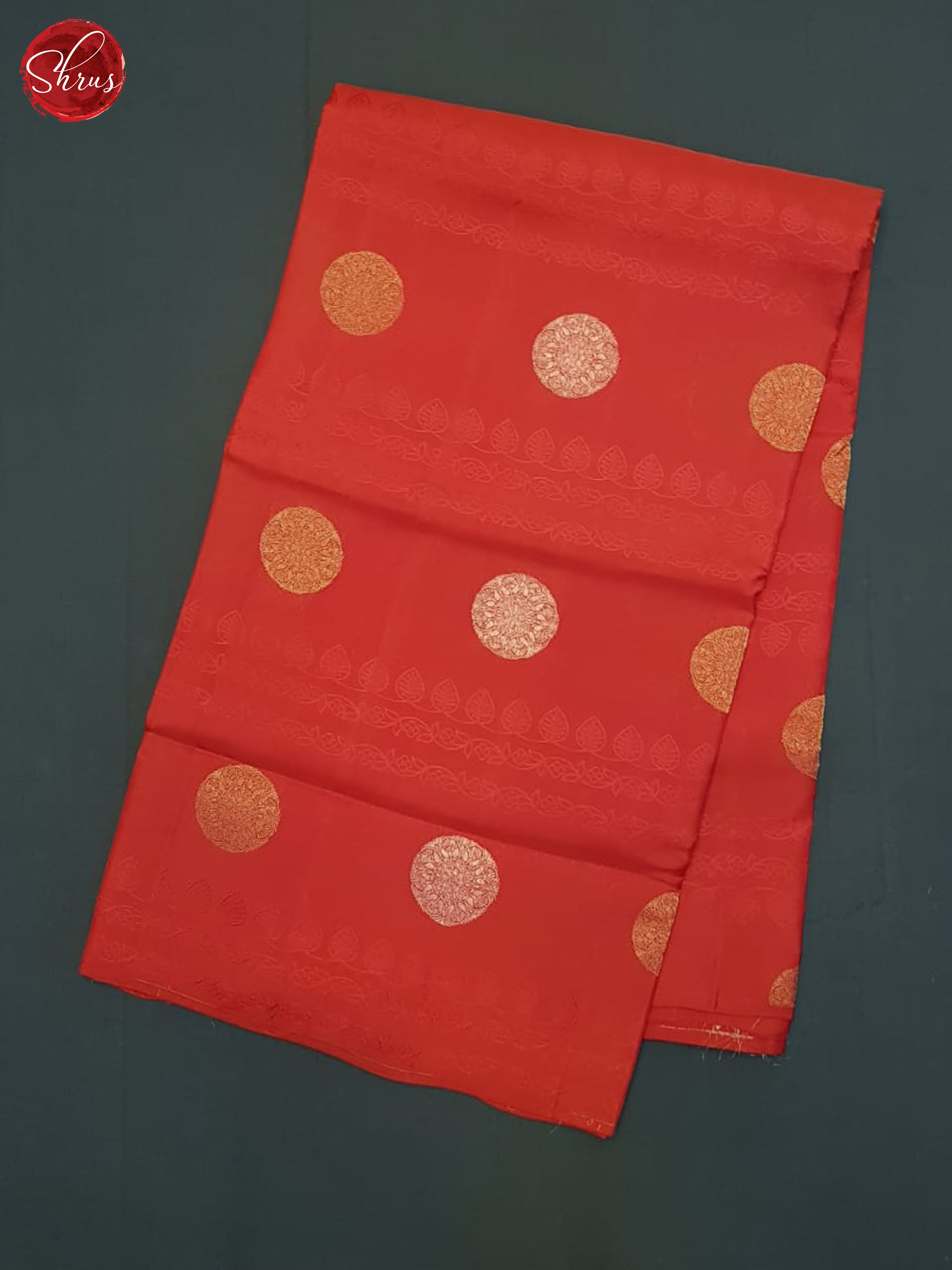 Red And Green- Soft SIlk Half-pure Saree - Shop on ShrusEternity.com