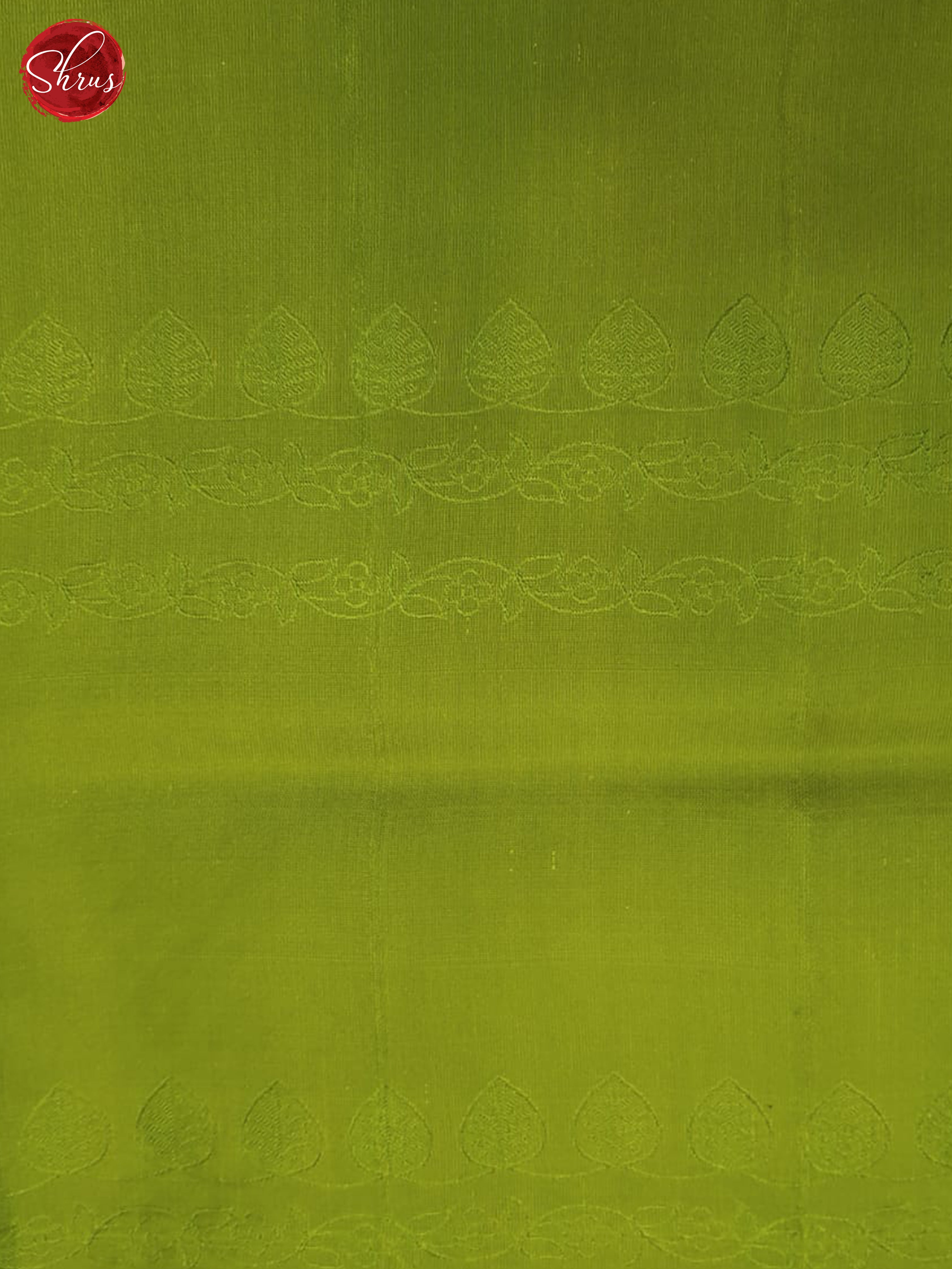 Red And Green- Soft SIlk Half-pure Saree - Shop on ShrusEternity.com