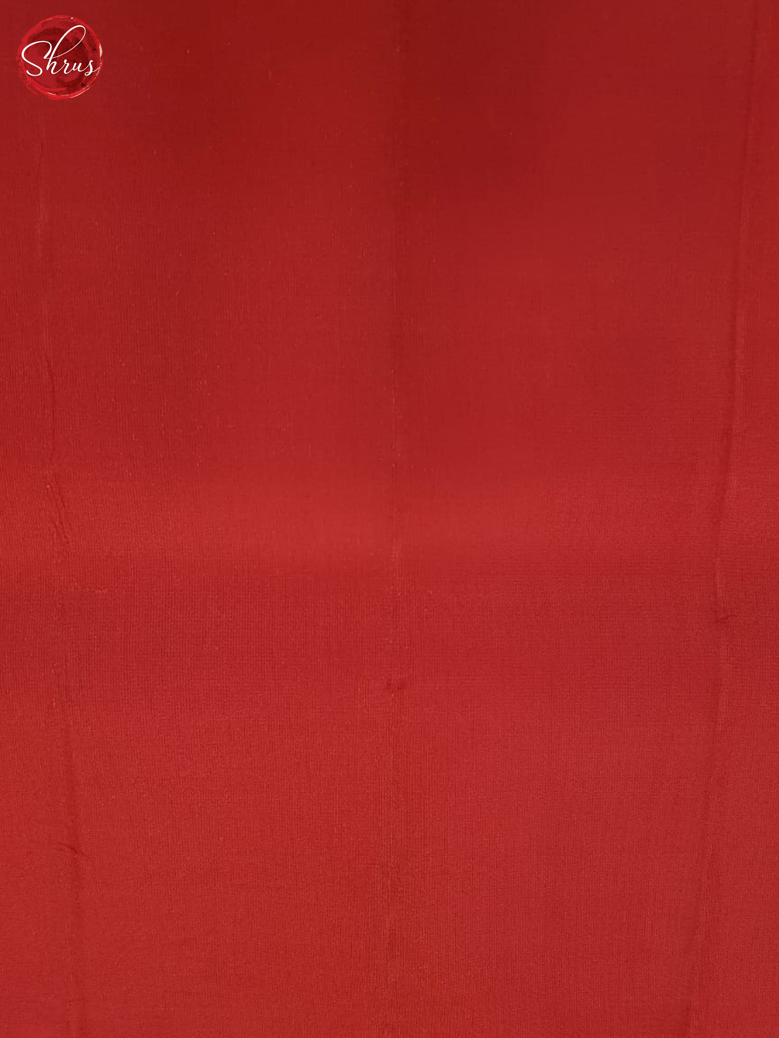 Blue And Red- Soft Silk Half-pure Saree - Shop on ShrusEternity.com