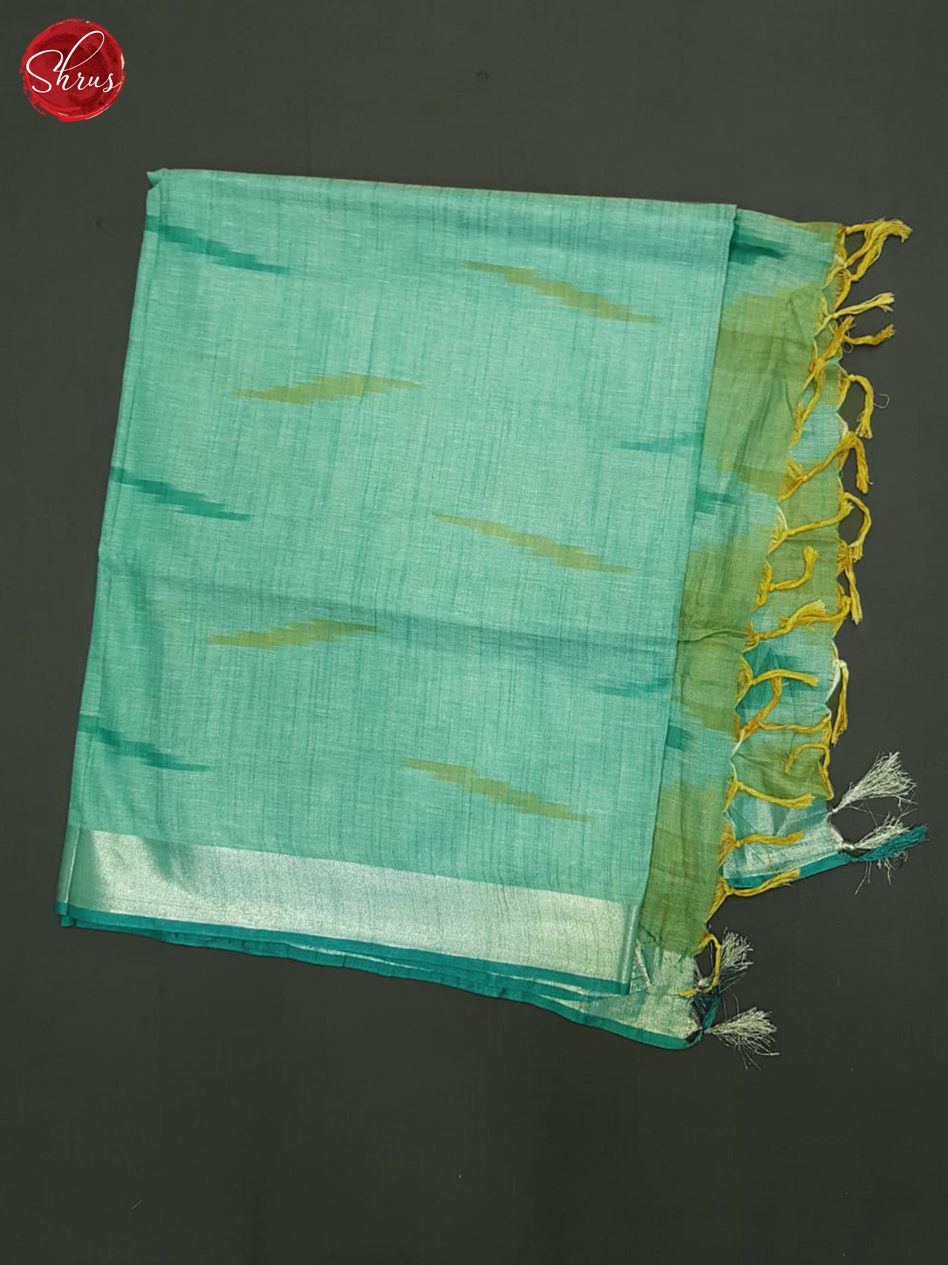 Green - Semi Ikkat Saree - Shop on ShrusEternity.com