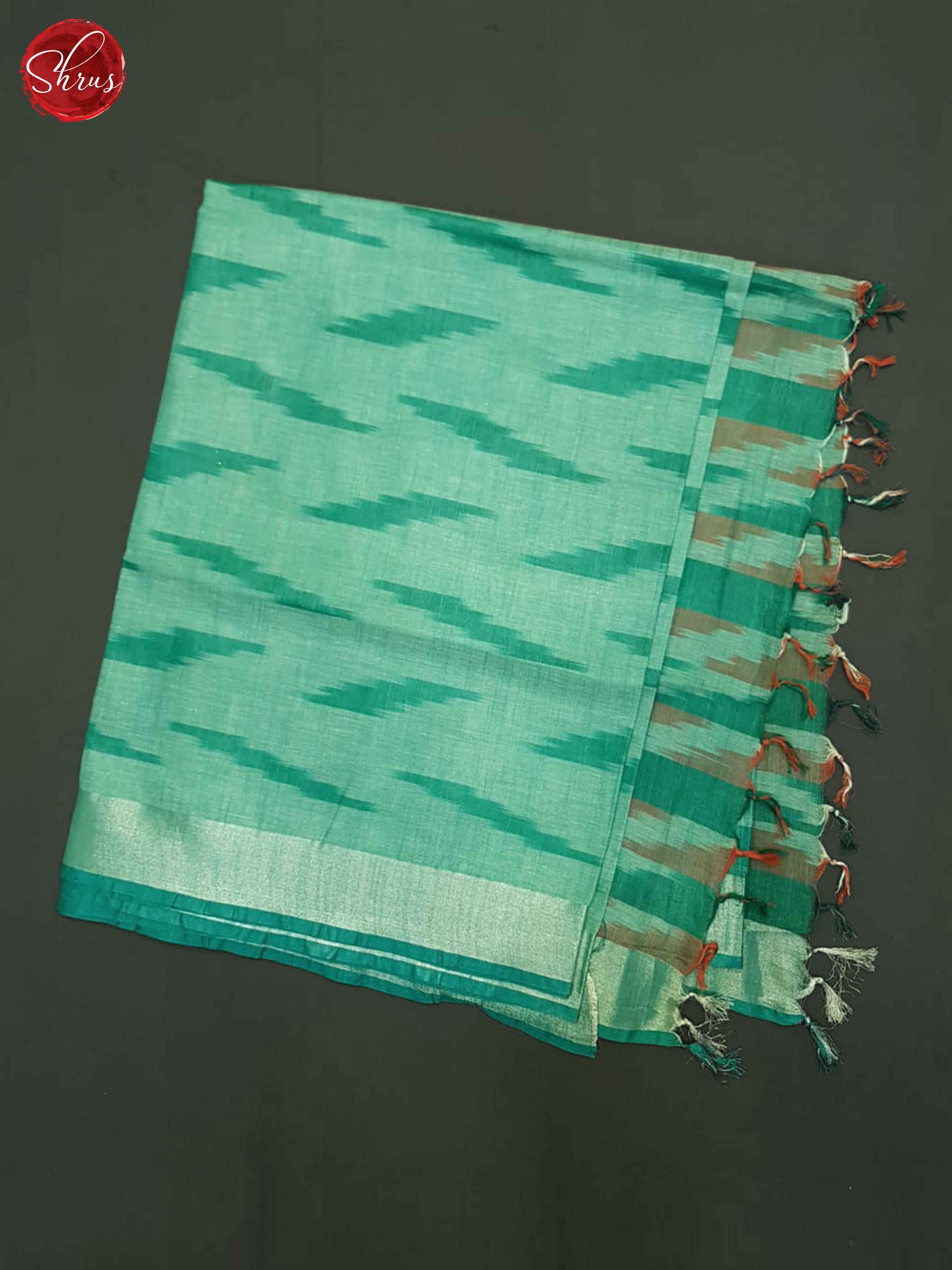 Green - Semi Ikkat Saree - Shop on ShrusEternity.com