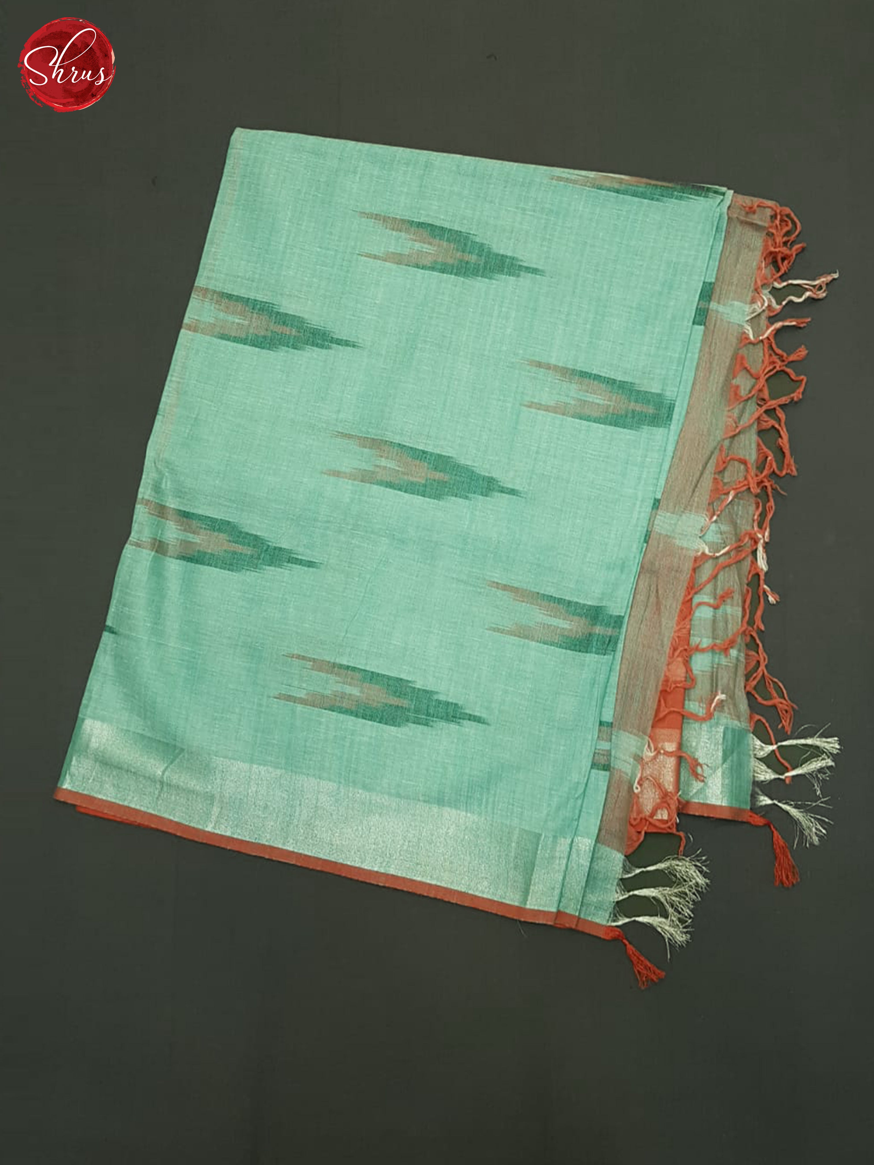 Green & Red - Semi Ikkat Saree - Shop on ShrusEternity.com