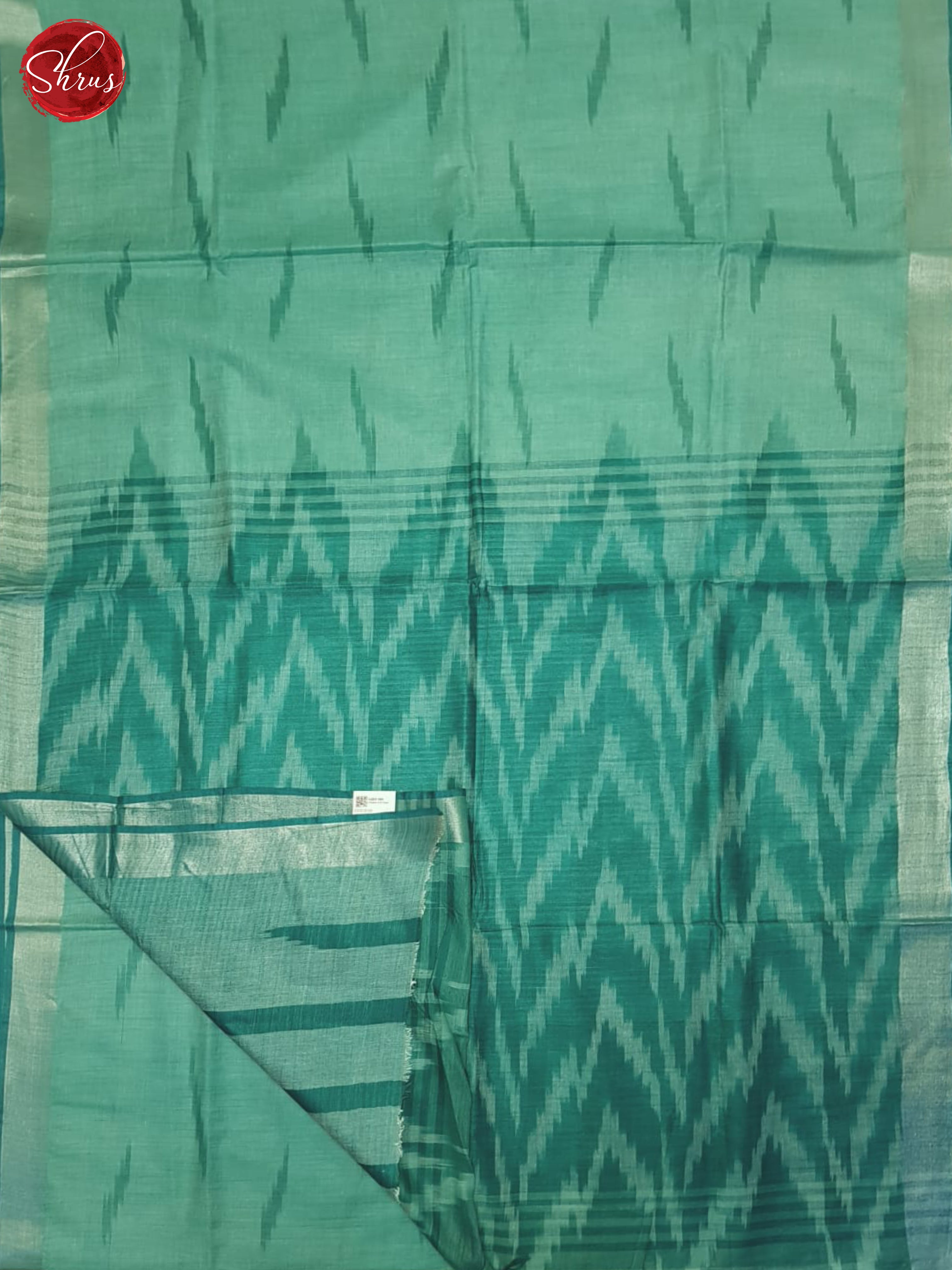 Green - Semi Ikkat Saree - Shop on ShrusEternity.com