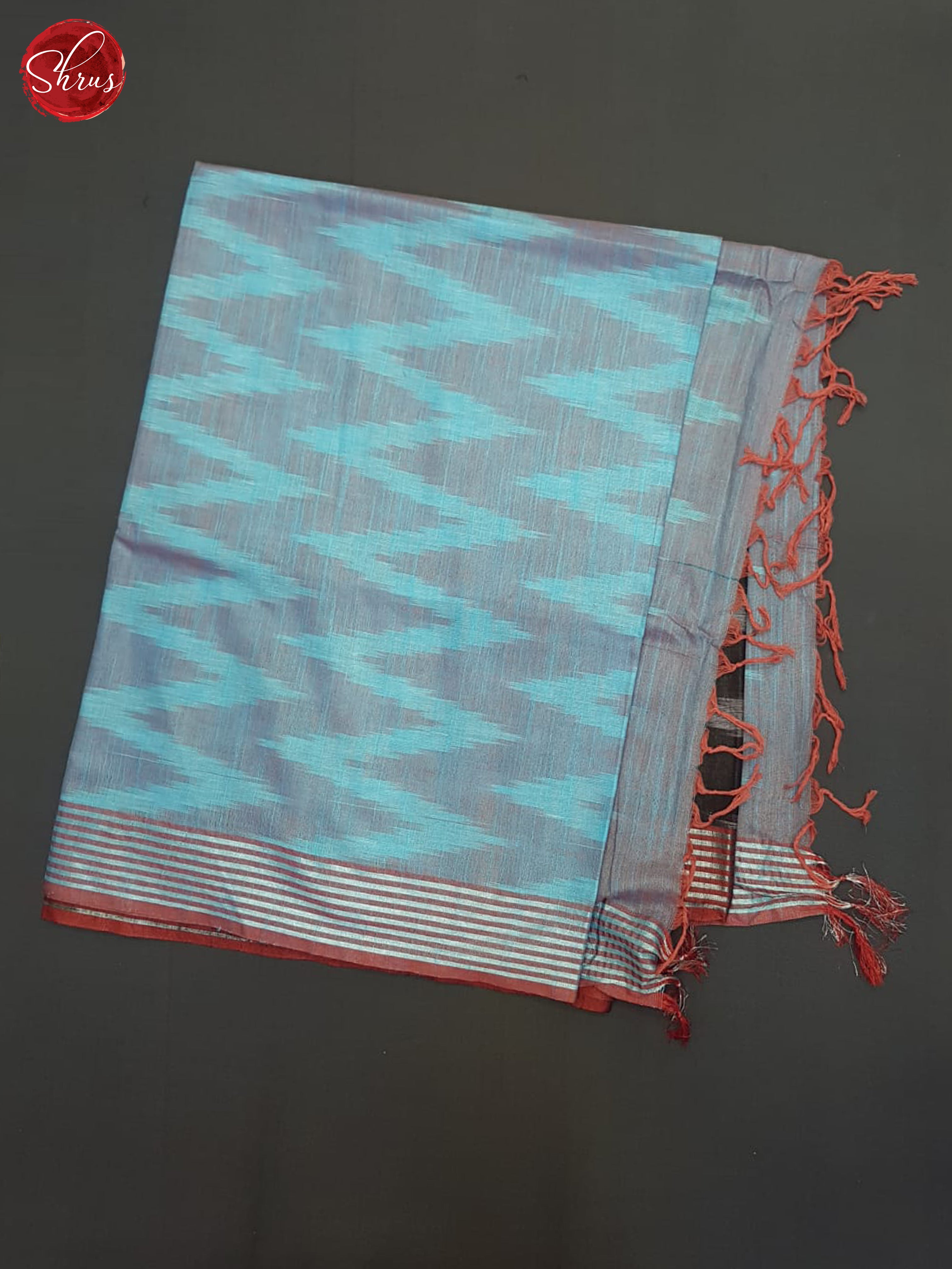 Blue & Brown- Semi Ikkat Saree - Shop on ShrusEternity.com