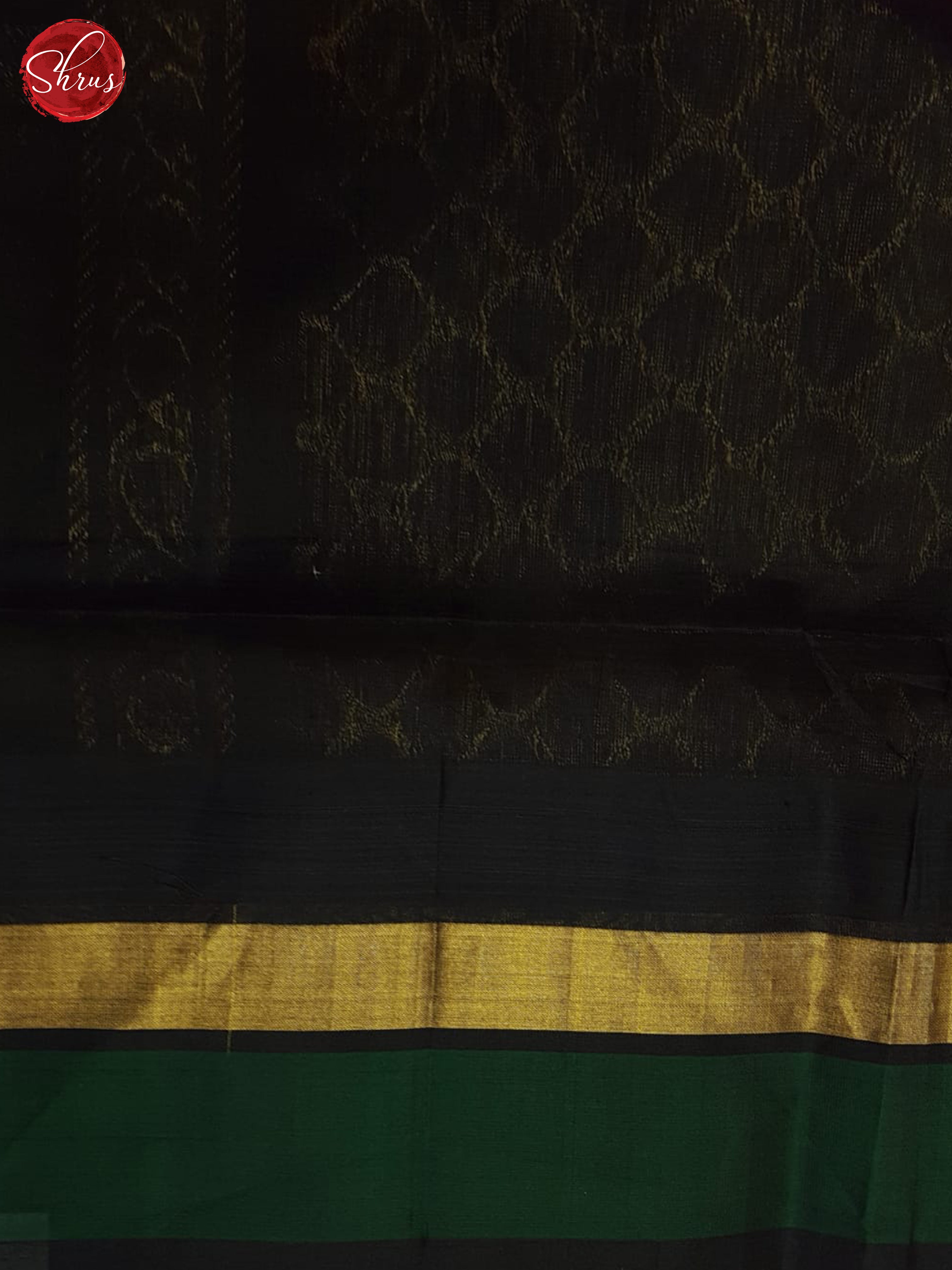 Baby Pink And Black-SILK cotton saree - Shop on ShrusEternity.com