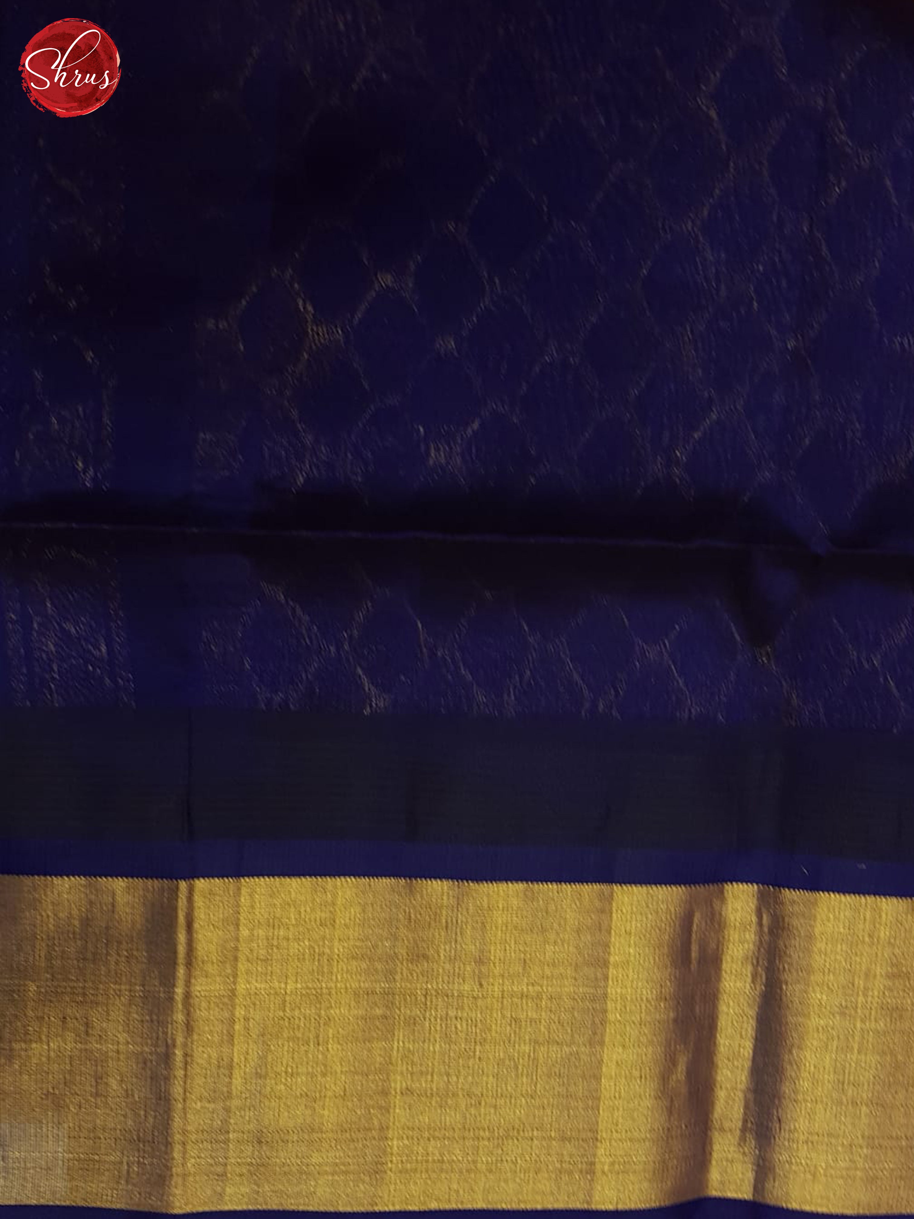 Pink And Blue-Silk Cotton Saree - Shop on ShrusEternity.com