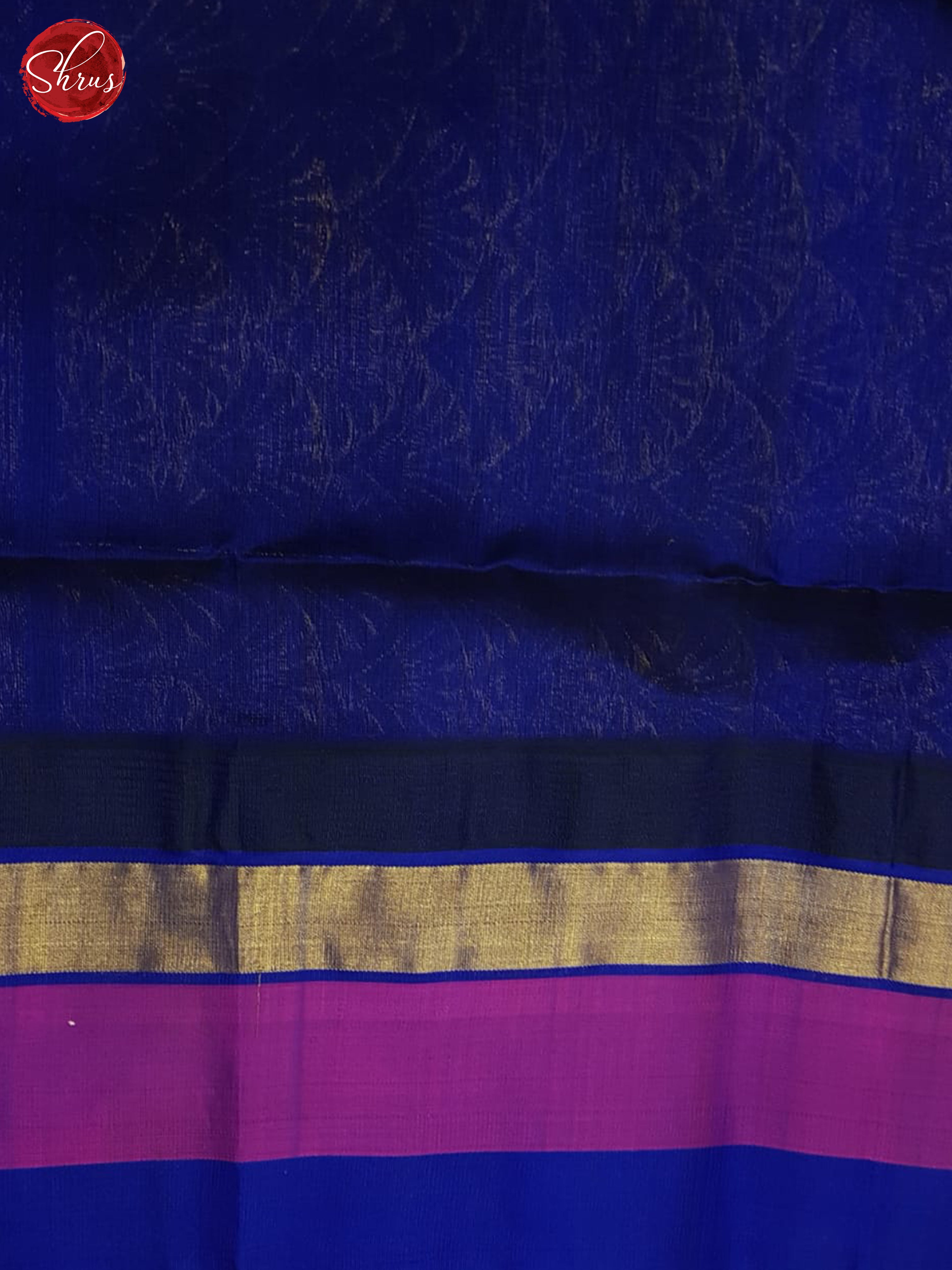 Green And Blue-Silk cotton saree - Shop on ShrusEternity.com