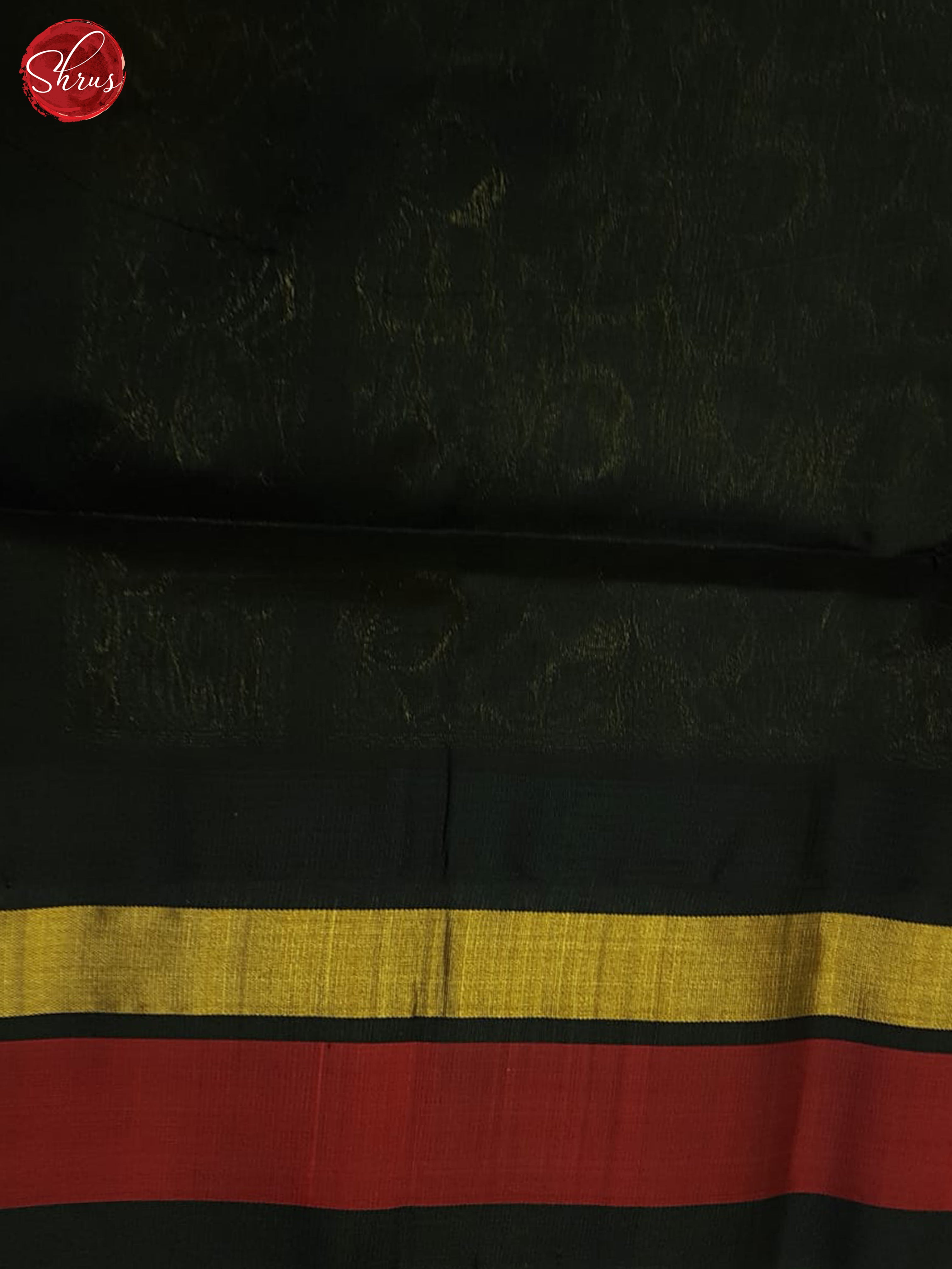 Cream And Black-Silk cotton saree - Shop on ShrusEternity.com