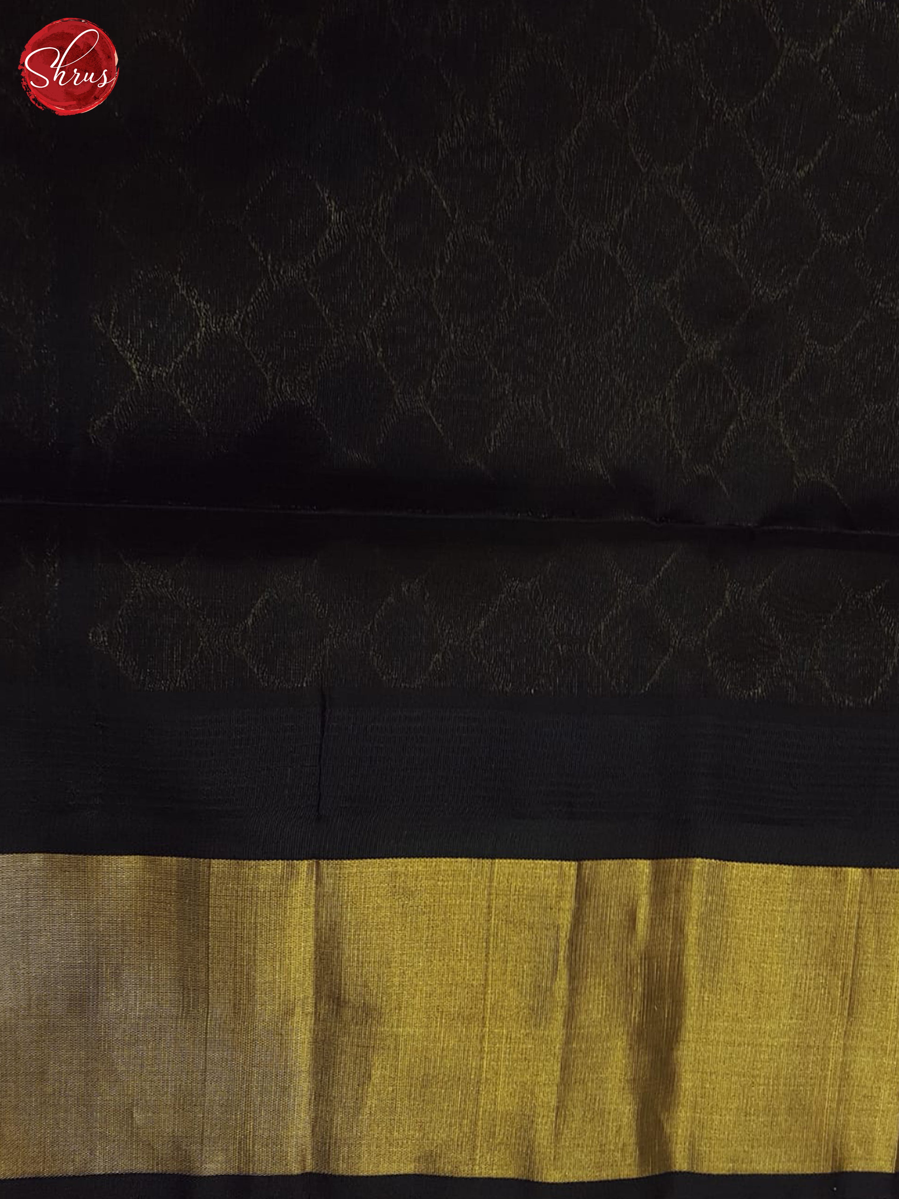 Grey And Black-Silk cotton saree - Shop on ShrusEternity.com