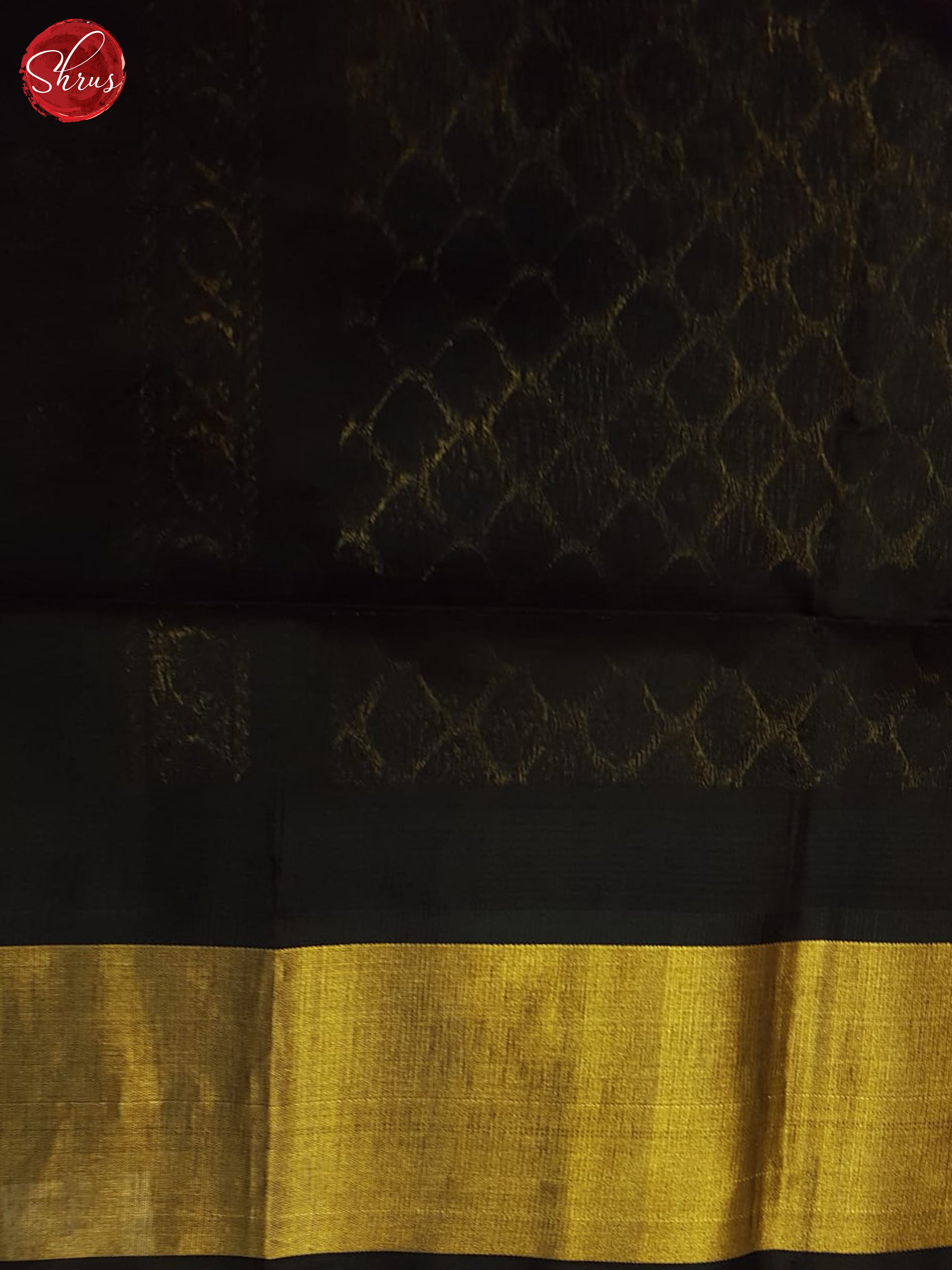 Lotus Pink And Black-Silkk cotton saree - Shop on ShrusEternity.com