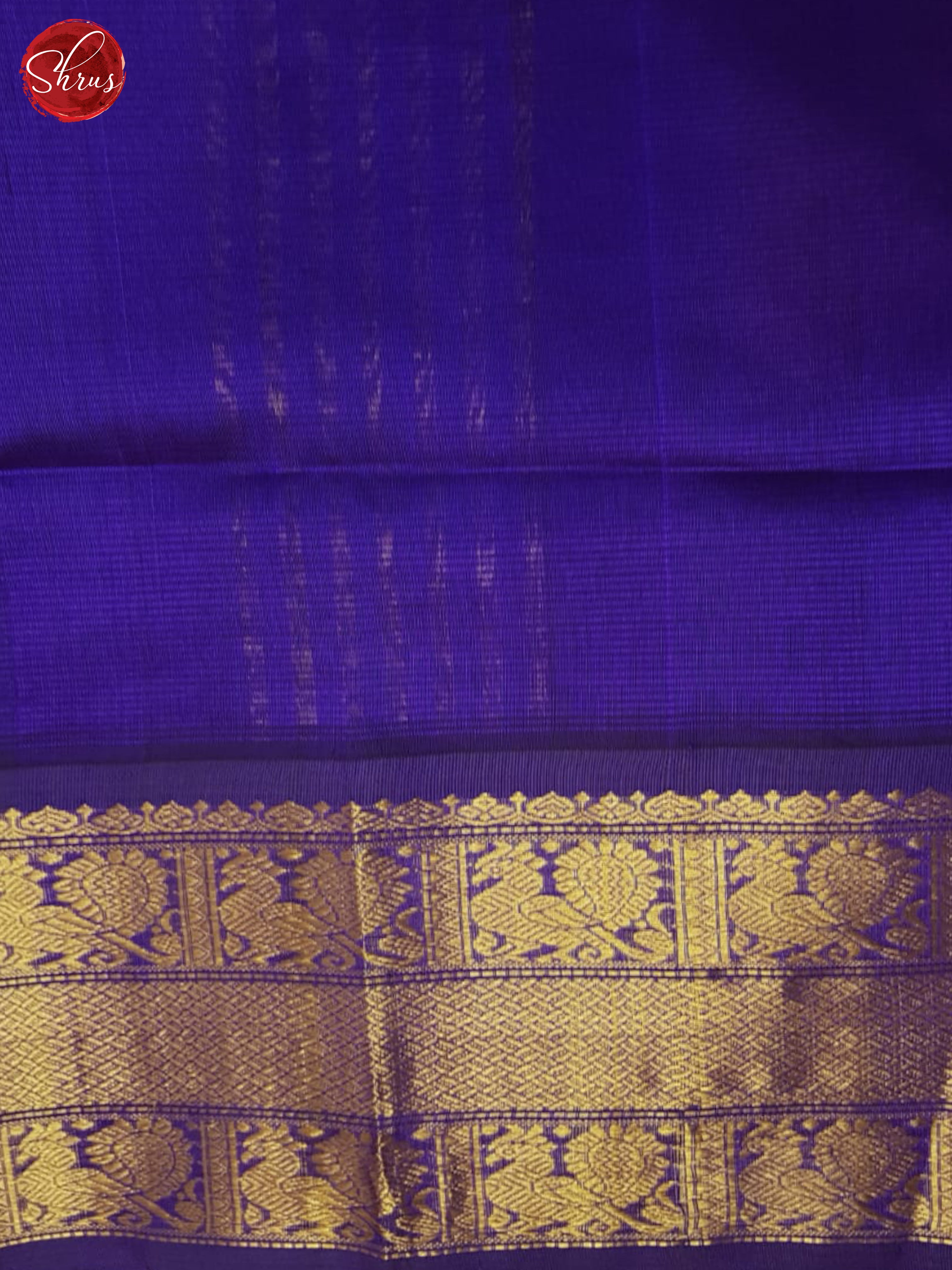 Pink And Blue-Silk cotton saree - Shop on ShrusEternity.com