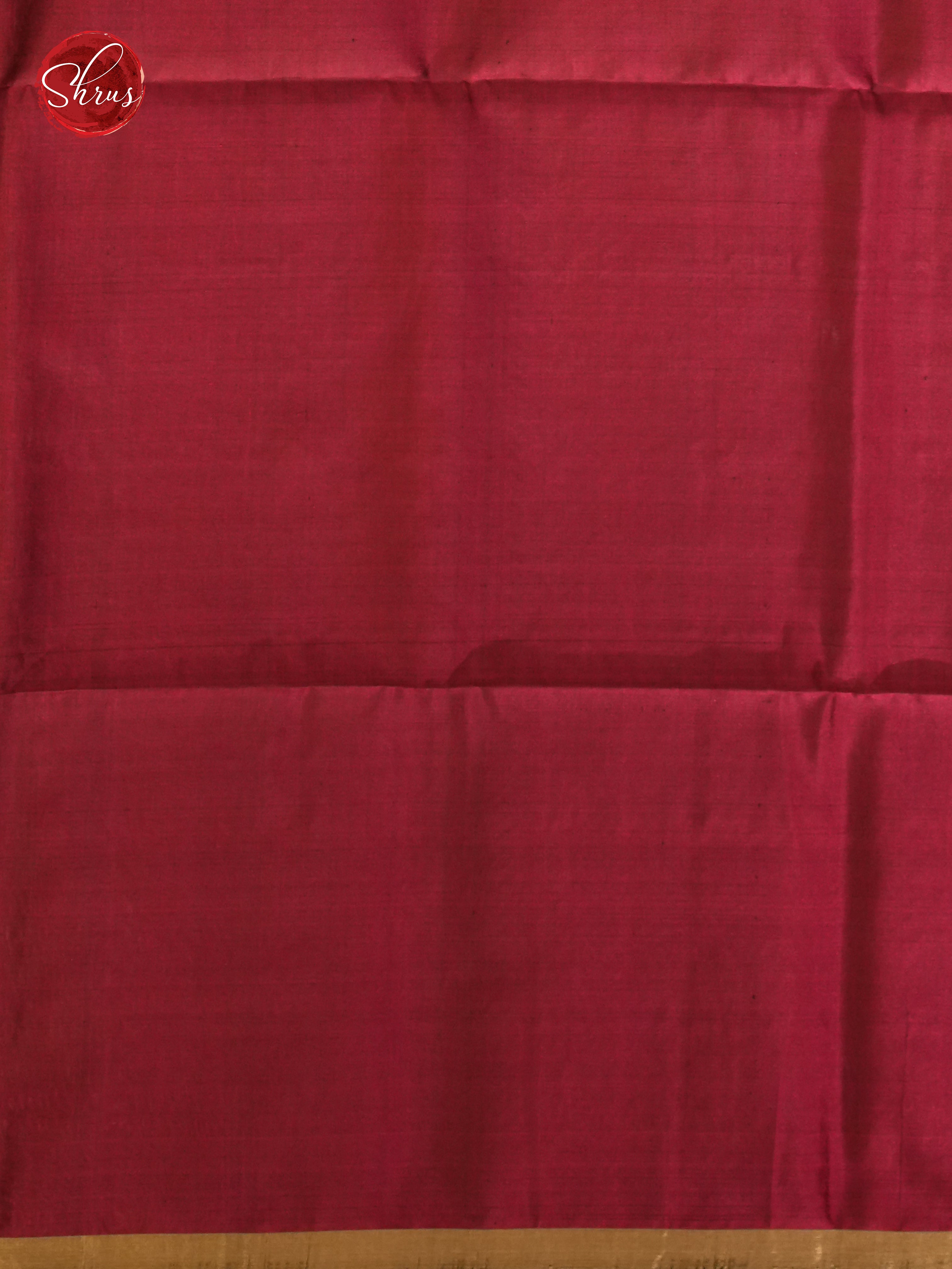 Maroon(Single Tone)- Soft Silk Saree - Shop on ShrusEternity.com