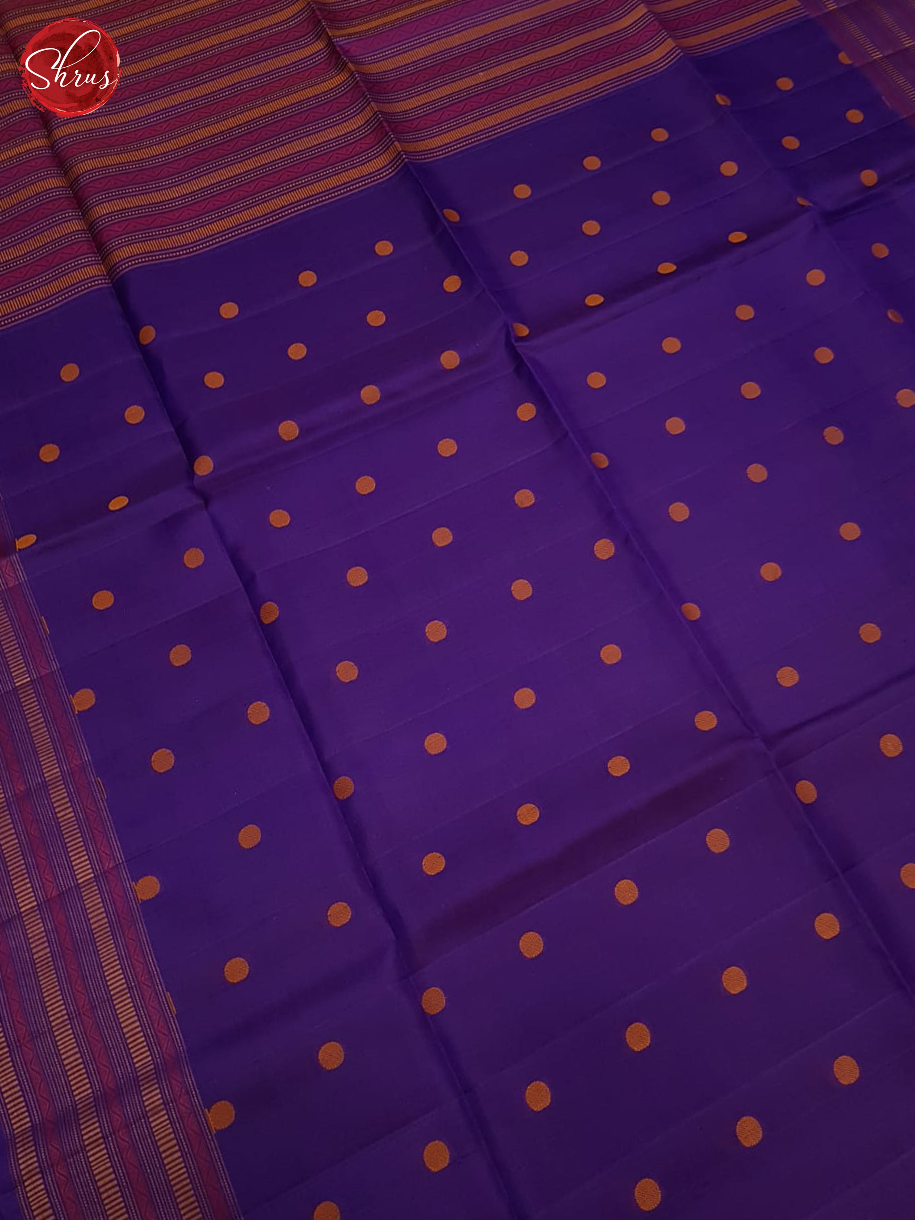 Purple(Single Tone)- Soft Silk Saree - Shop on ShrusEternity.com