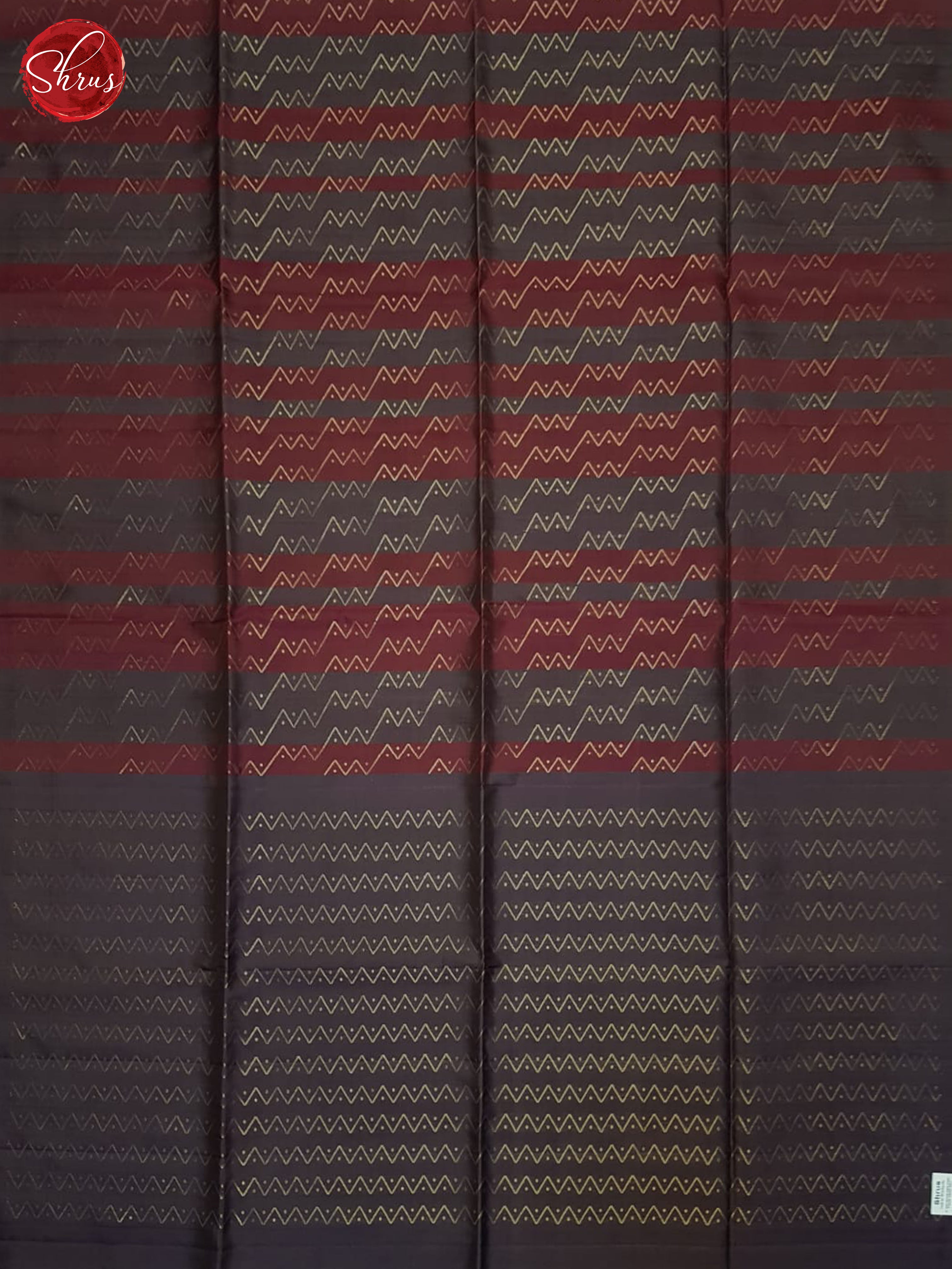 Maroon And Dusty Wine- Soft Silk Saree - Shop on ShrusEternity.com