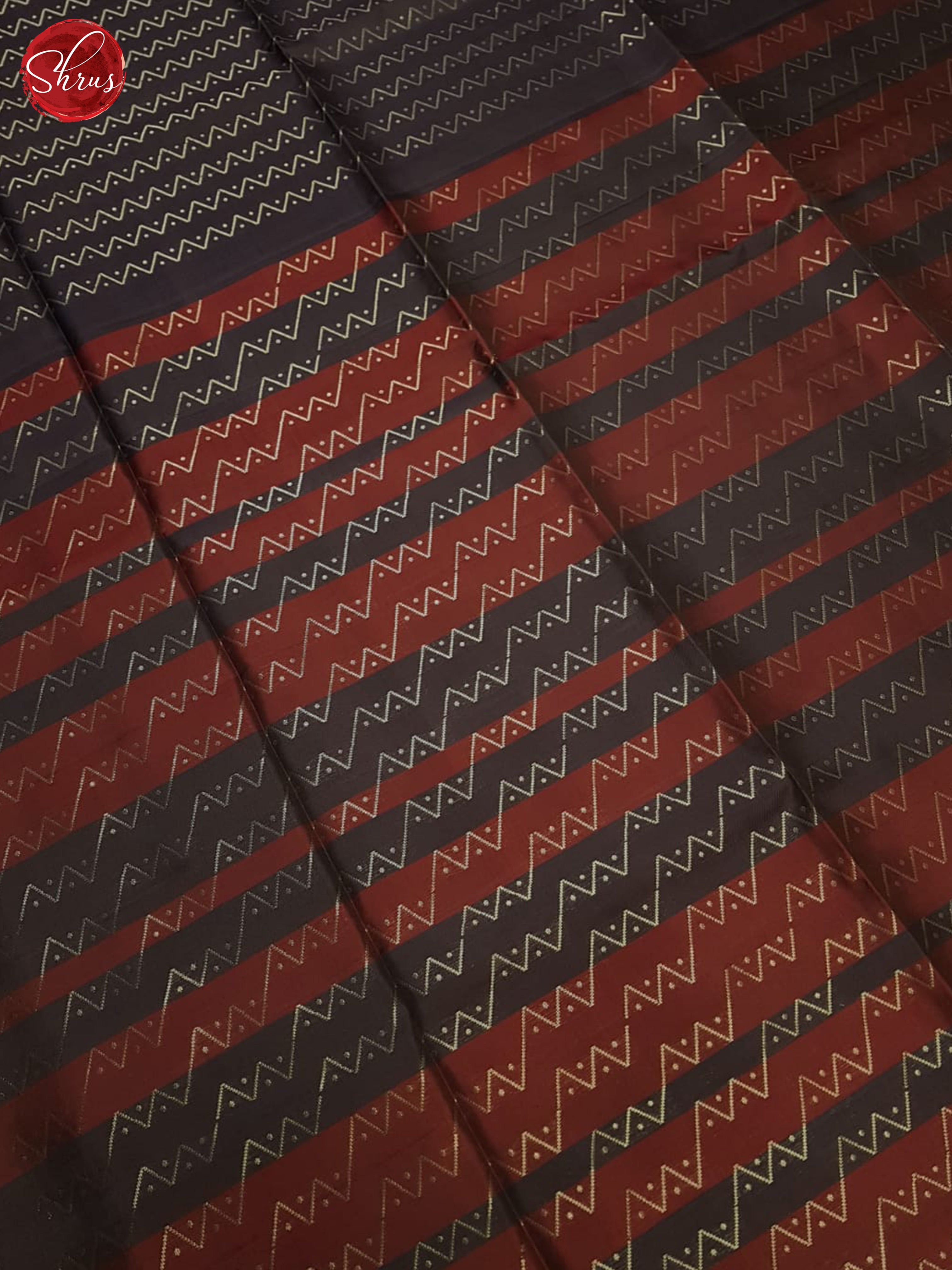 Maroon And Dusty Wine- Soft Silk Saree - Shop on ShrusEternity.com