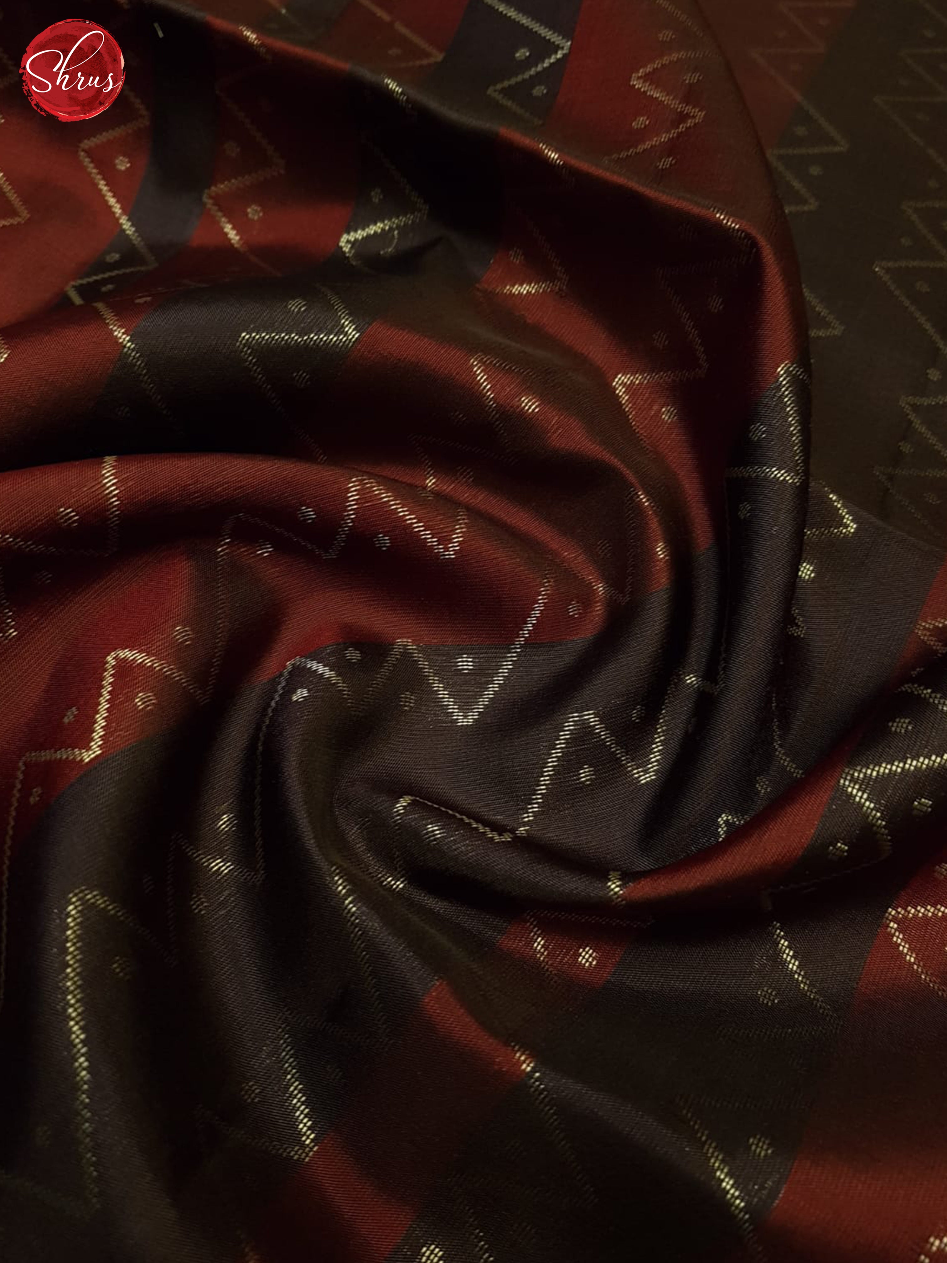 Maroon And Dusty Wine- Soft Silk Saree - Shop on ShrusEternity.com