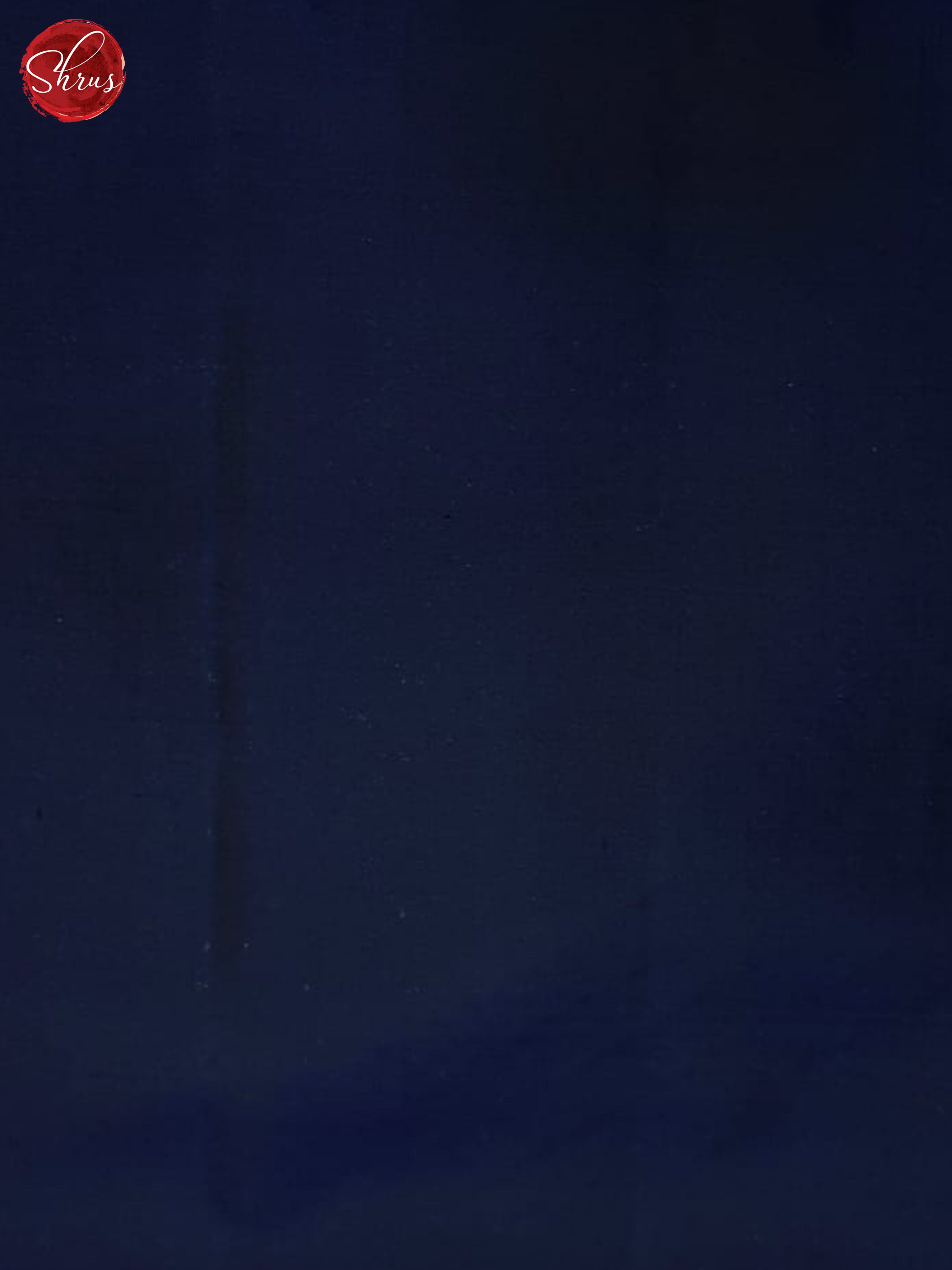 Blue(Single Tone)- Soft Silk Saree-5