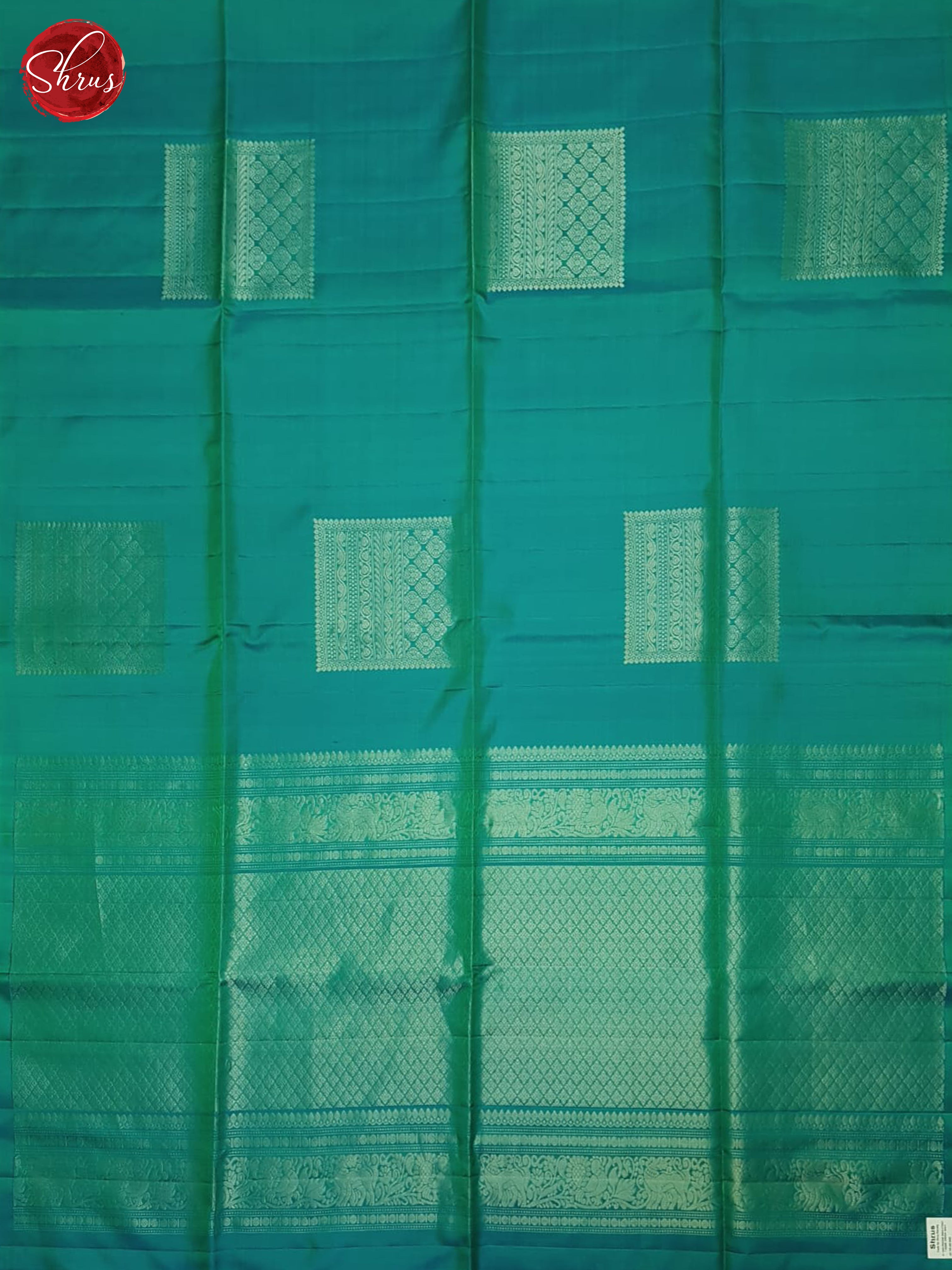 Blue(Single Tone)- Soft Silk Saree - Shop on ShrusEternity.com