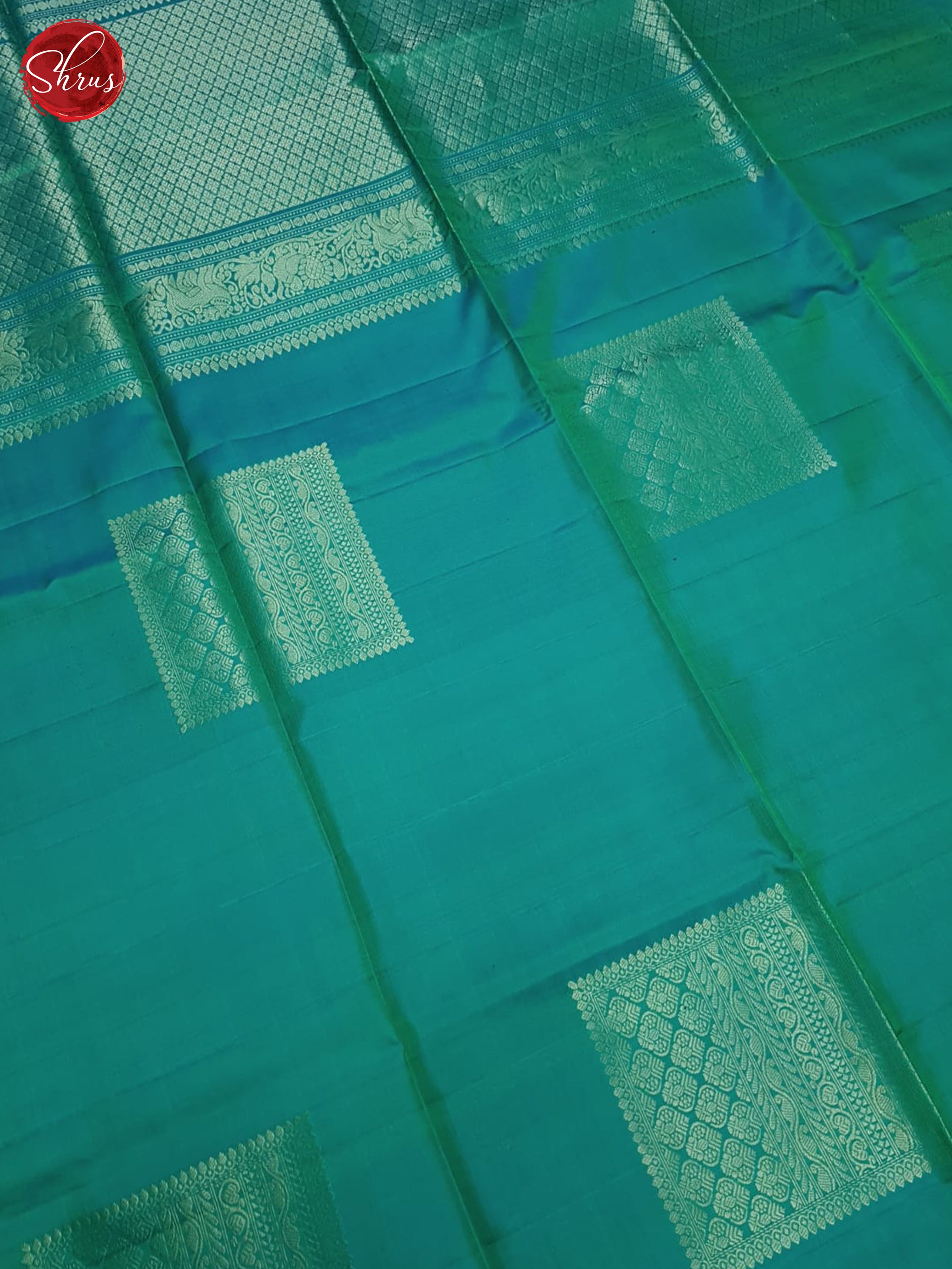 Blue(Single Tone)- Soft Silk Saree - Shop on ShrusEternity.com