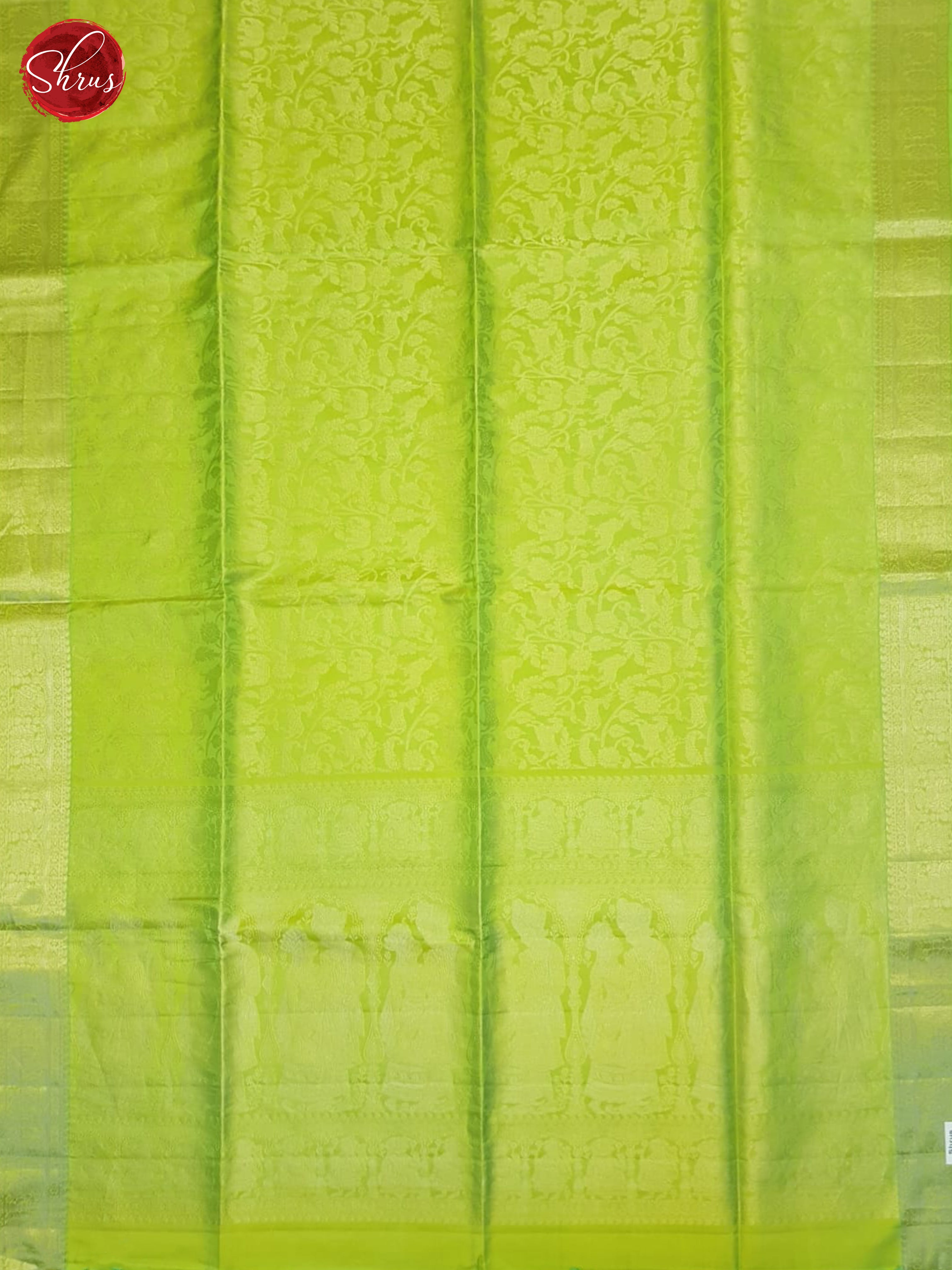 Green(Single tone)-Soft silk saree - Shop on ShrusEternity.com