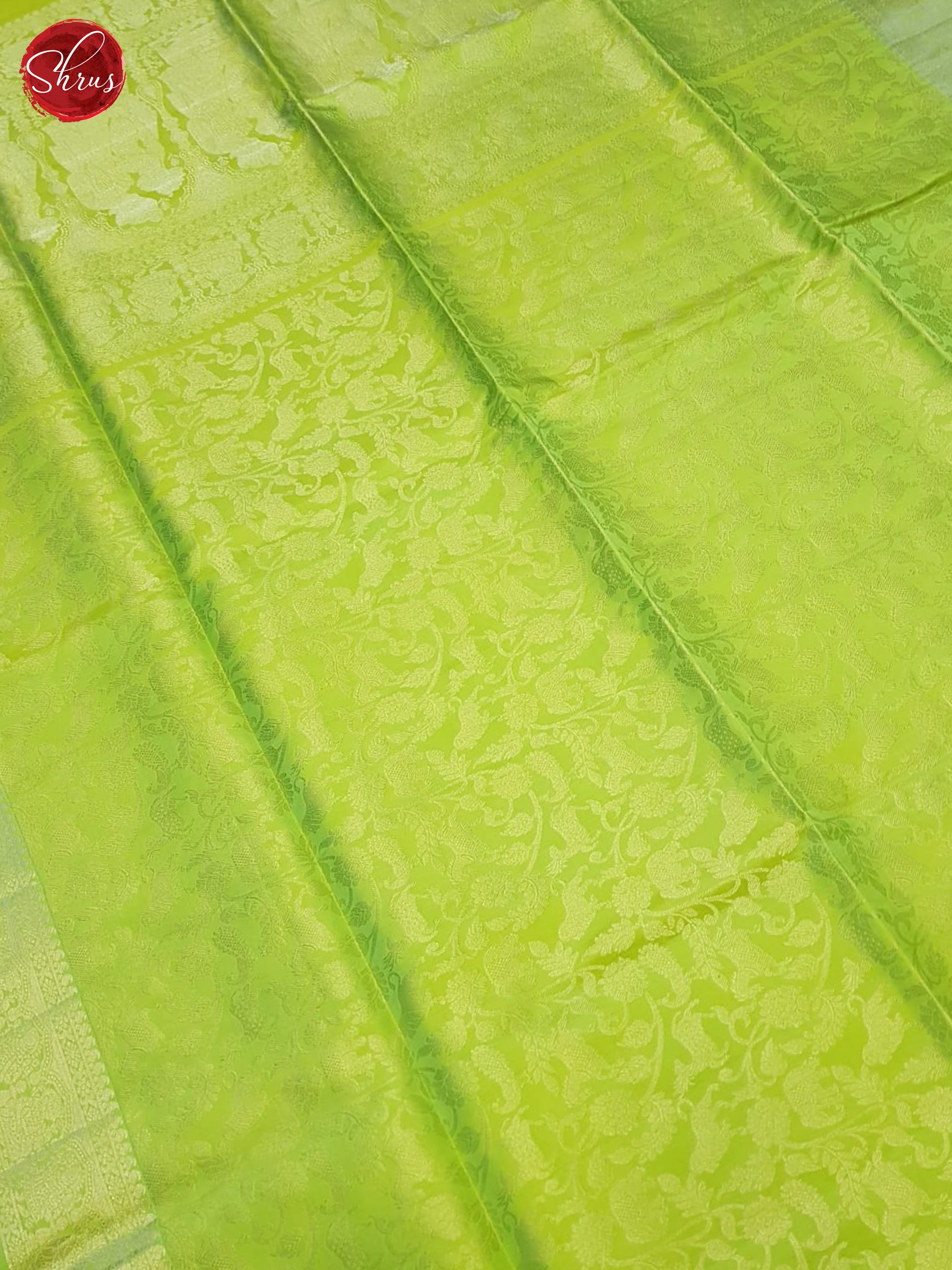 Green(Single tone)-Soft silk saree - Shop on ShrusEternity.com