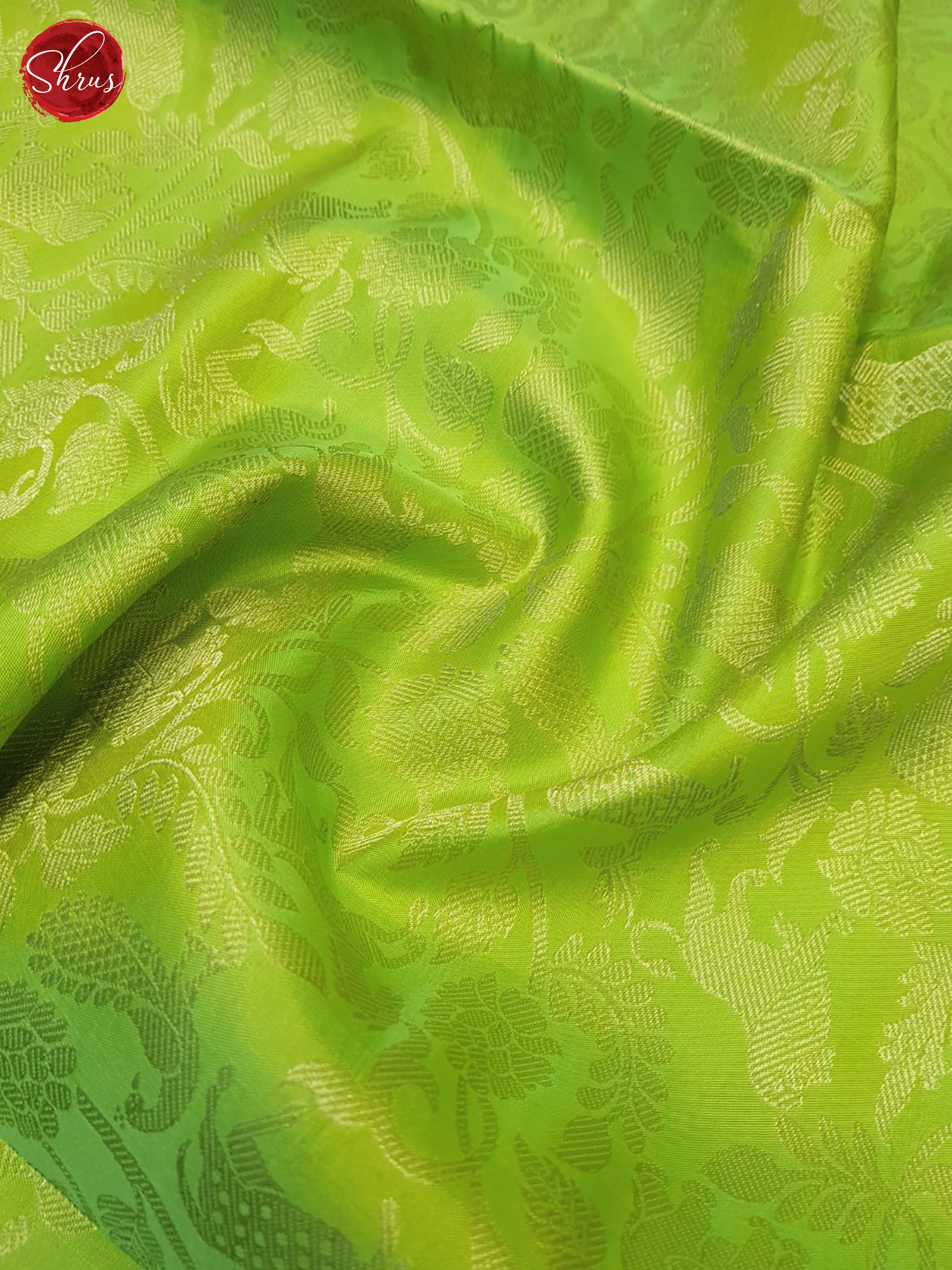 Green(Single tone)-Soft silk saree - Shop on ShrusEternity.com