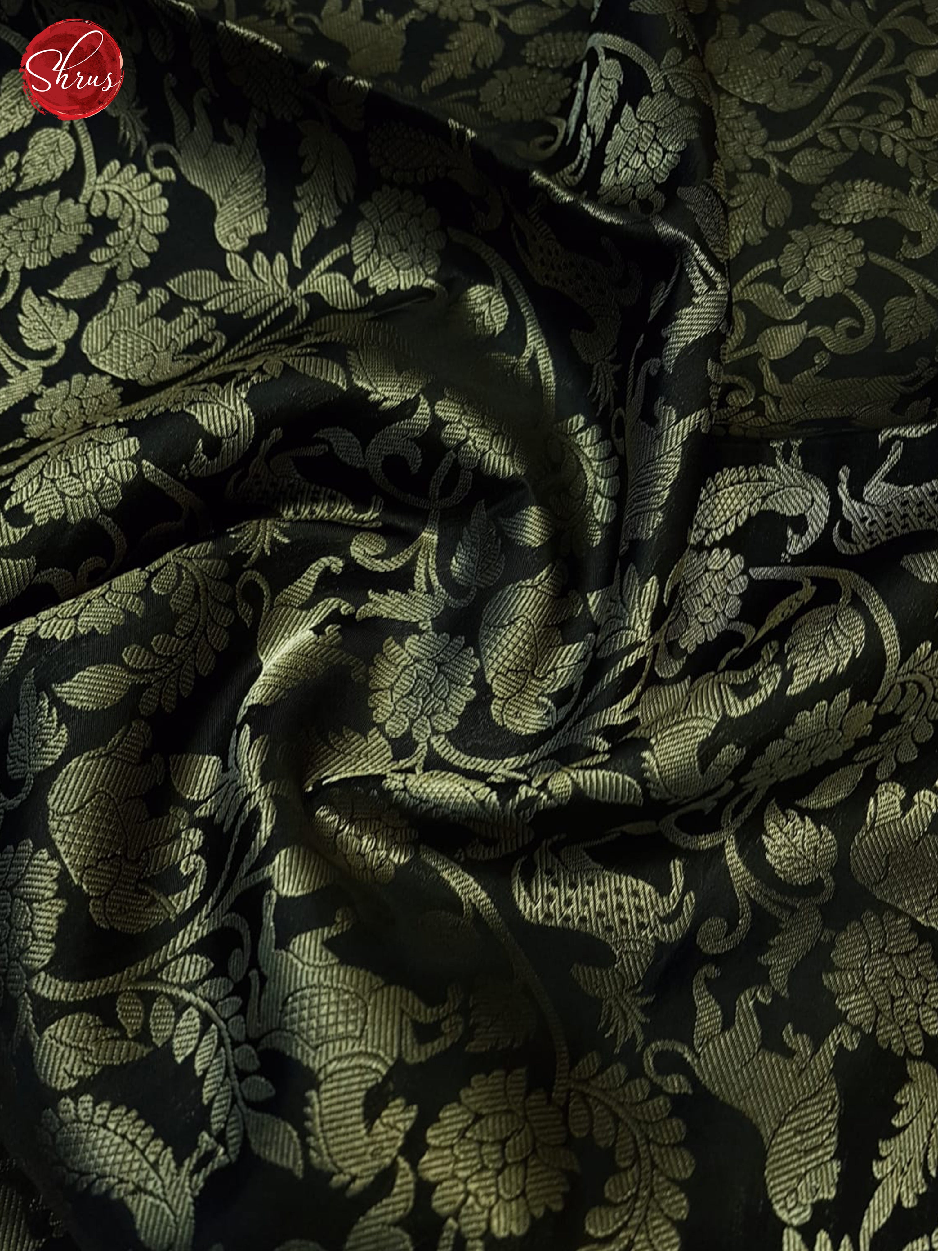 Black(Single tone)-Soft Silk Saree - Shop on ShrusEternity.com