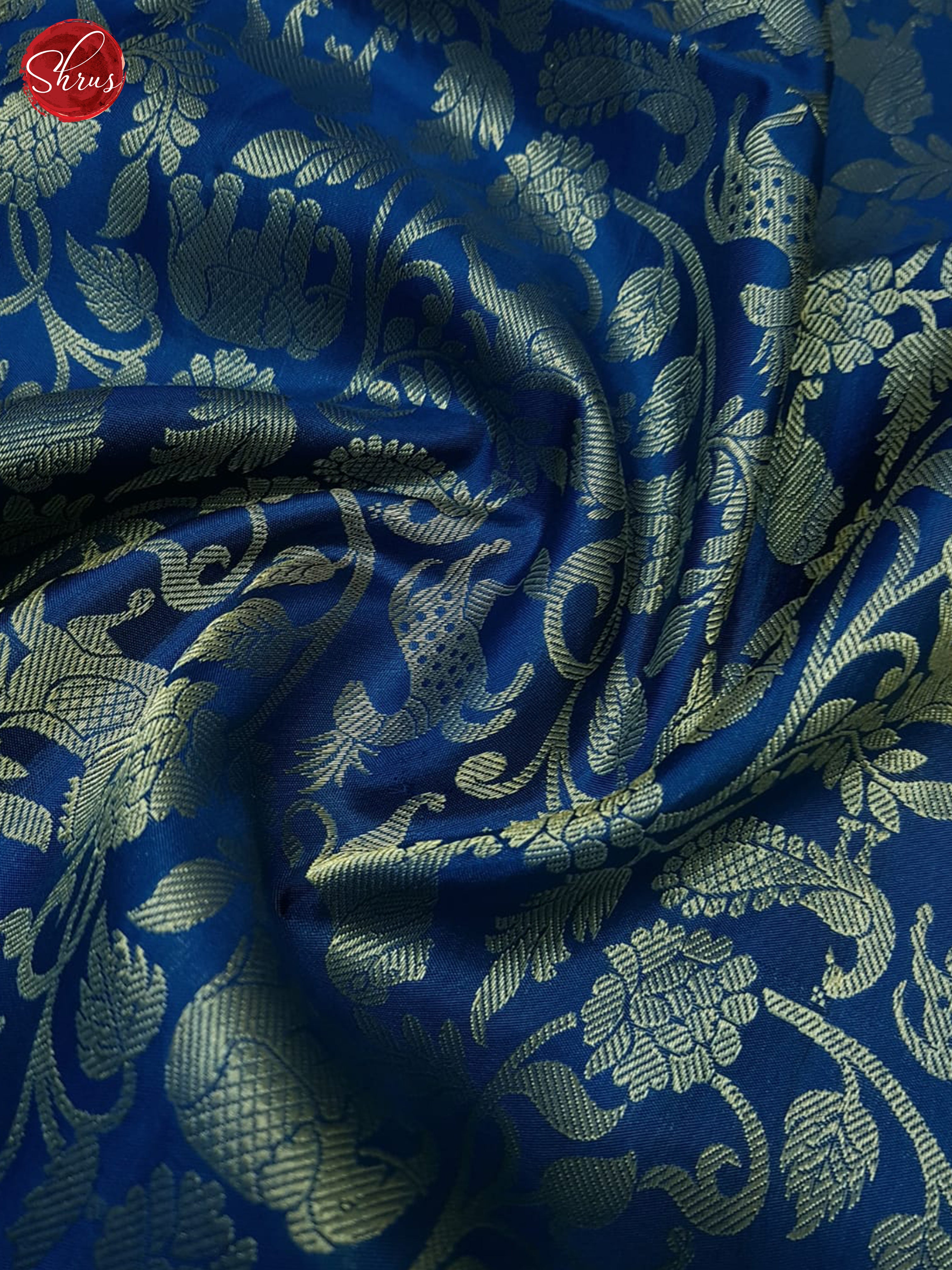 Blue(Single tone)-Soft silk saree - Shop on ShrusEternity.com