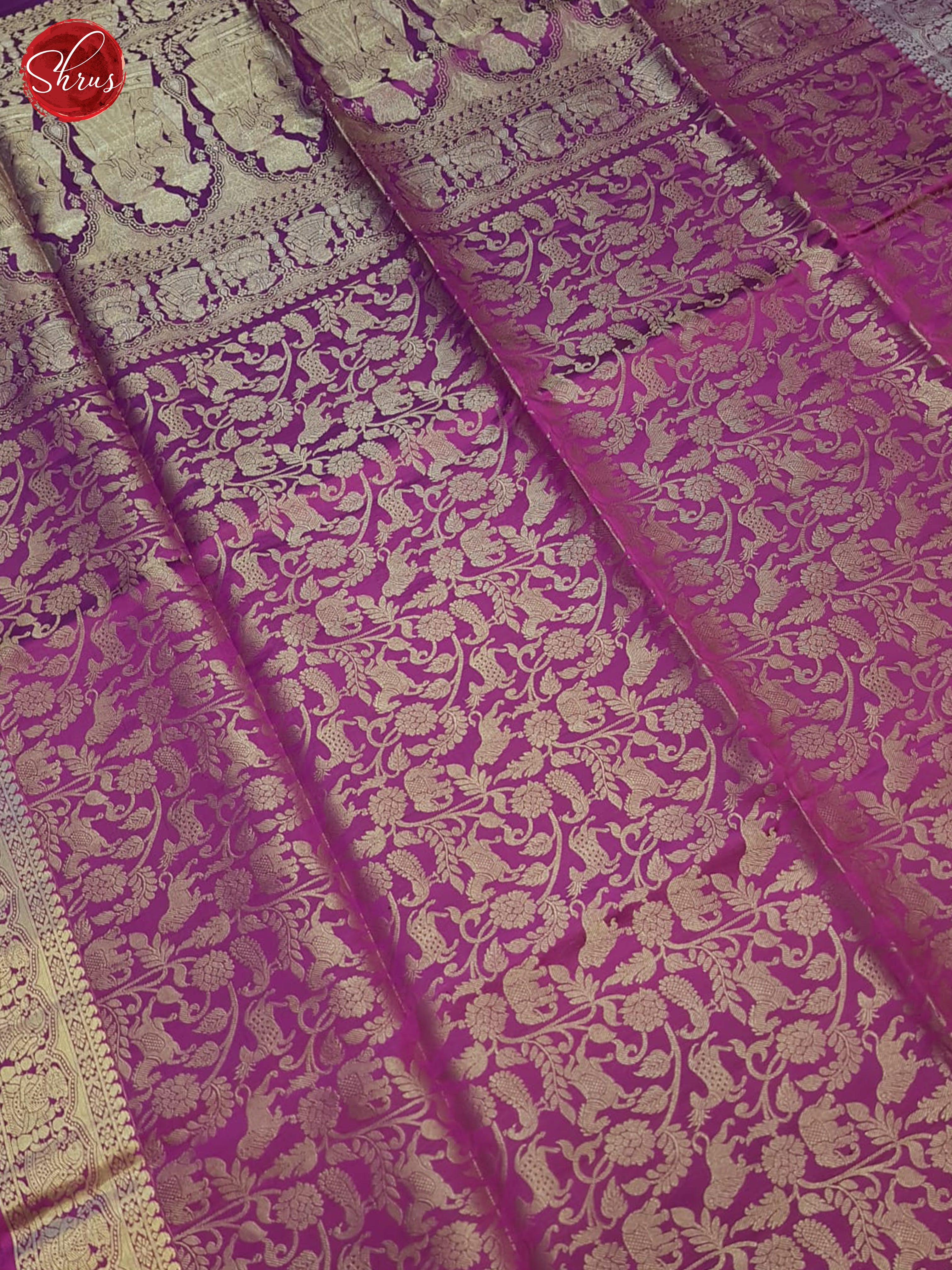 Pink(Single tone)-Soft silk saree - Shop on ShrusEternity.com