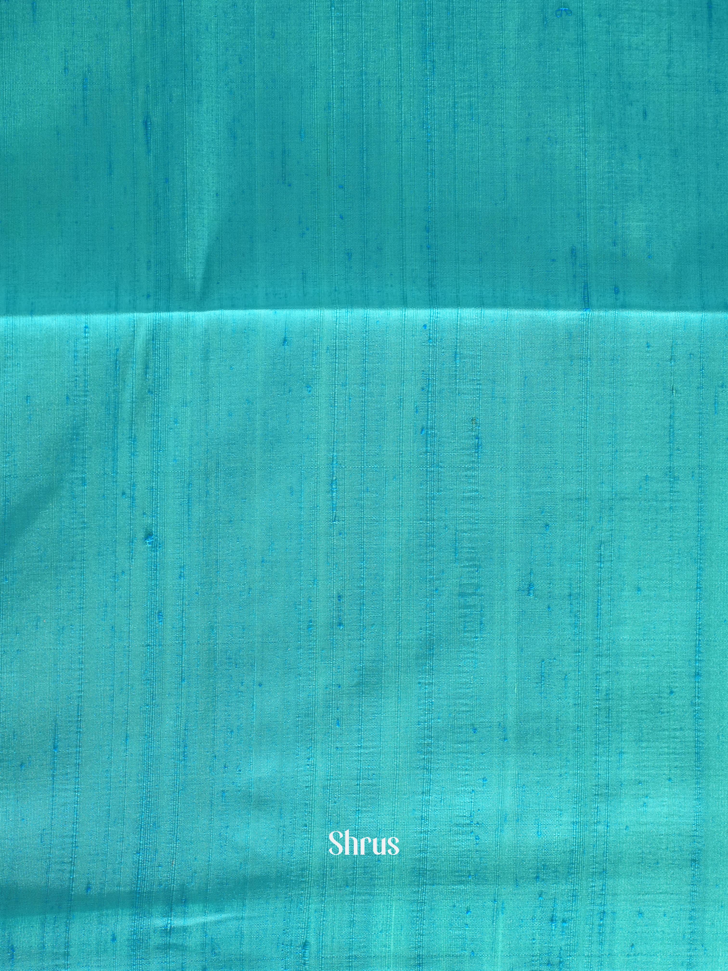 Blue(Single Tone)- Soft Silk Saree - Shop on ShrusEternity.com