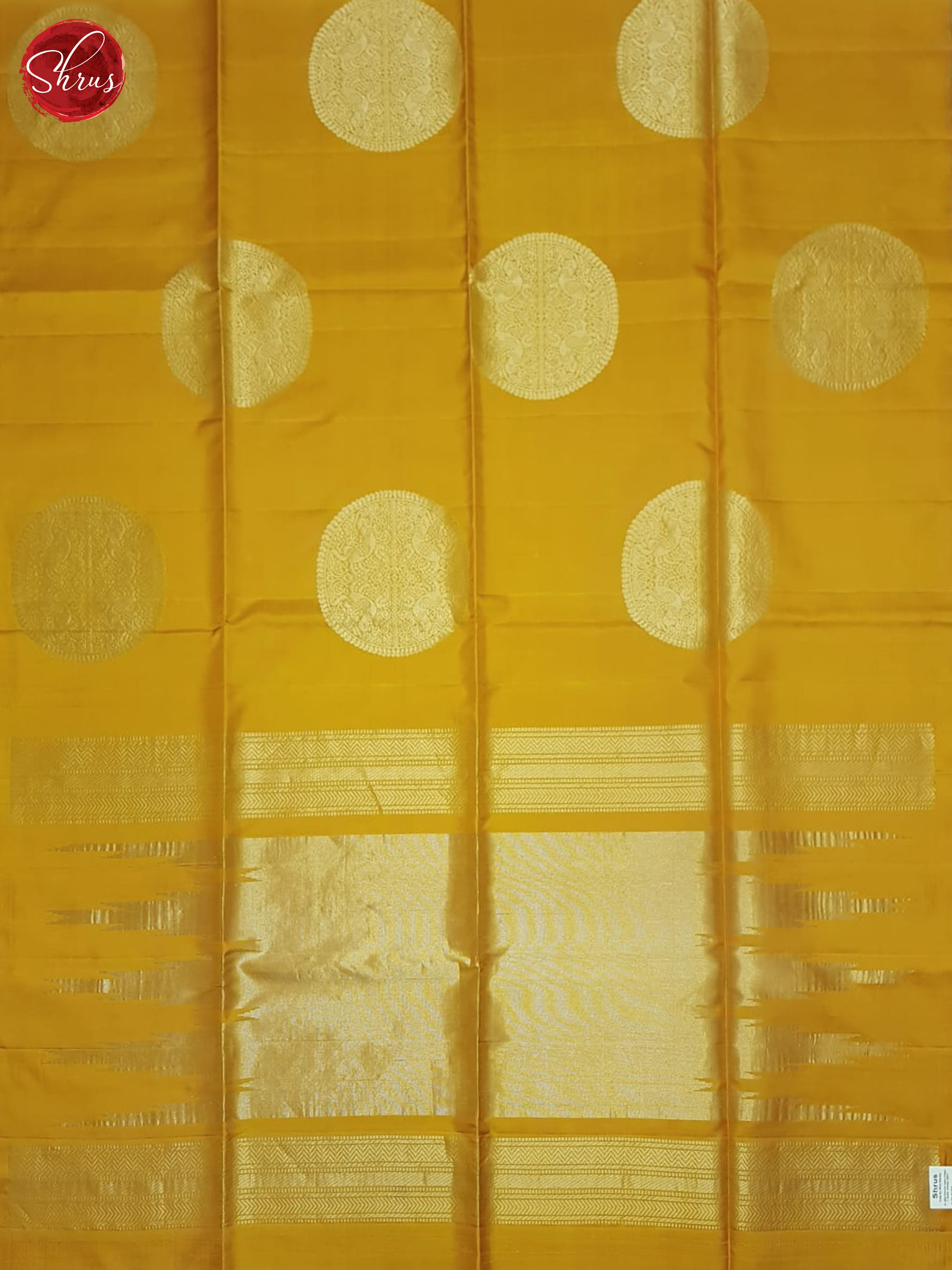 Mustard(Single Tone)- Soft Silk Saree - Shop on ShrusEternity.com