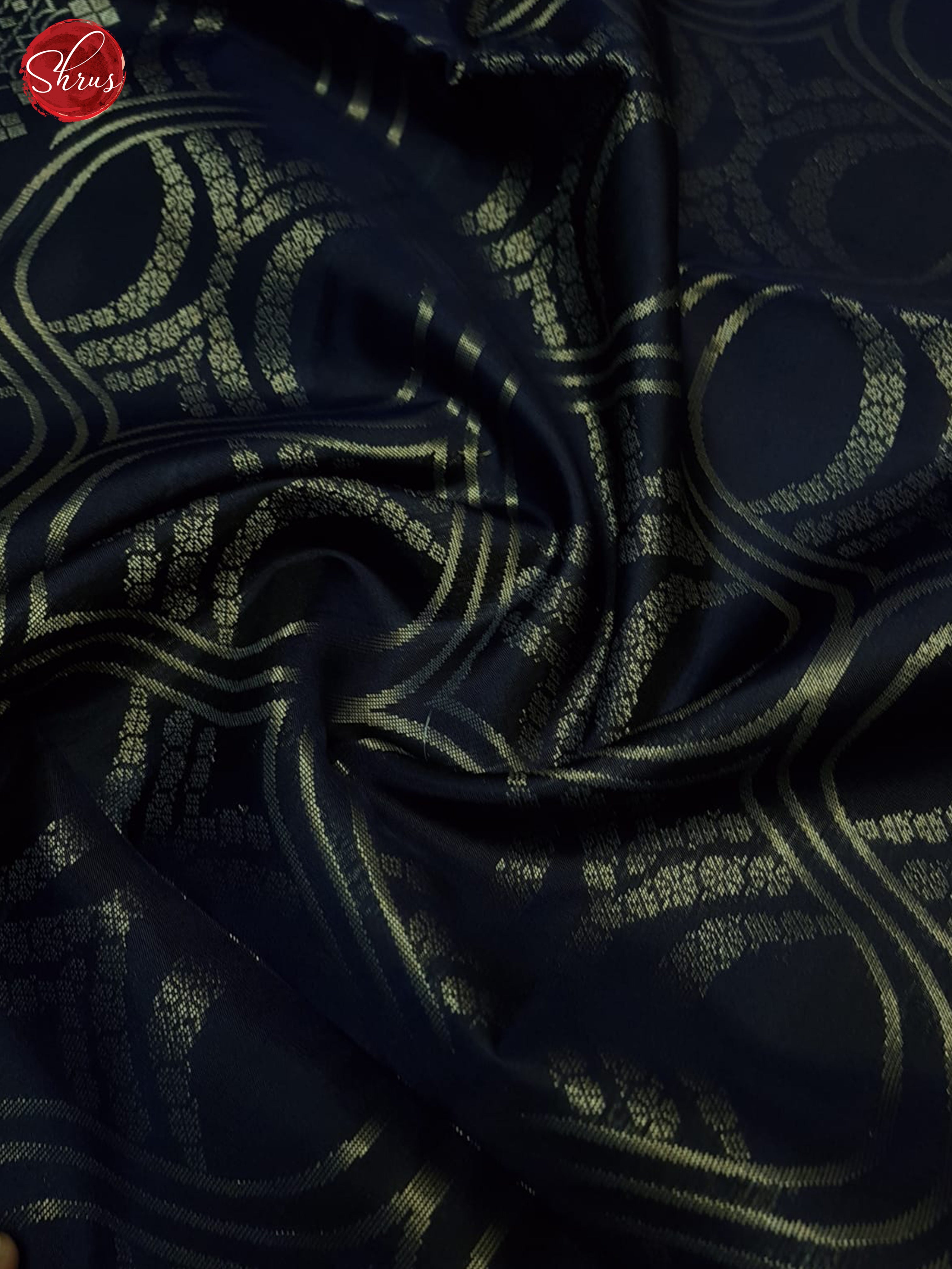 Blue(Single tone)- Soft Silk Saree-4