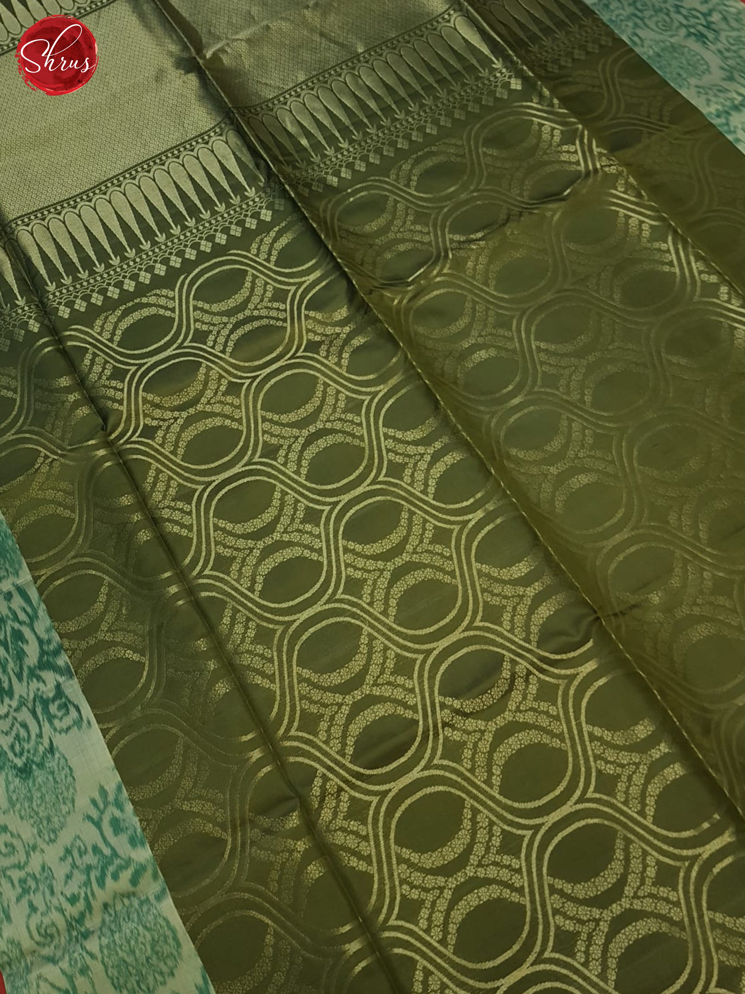 Green(Single tone)-Soft silk saree-3