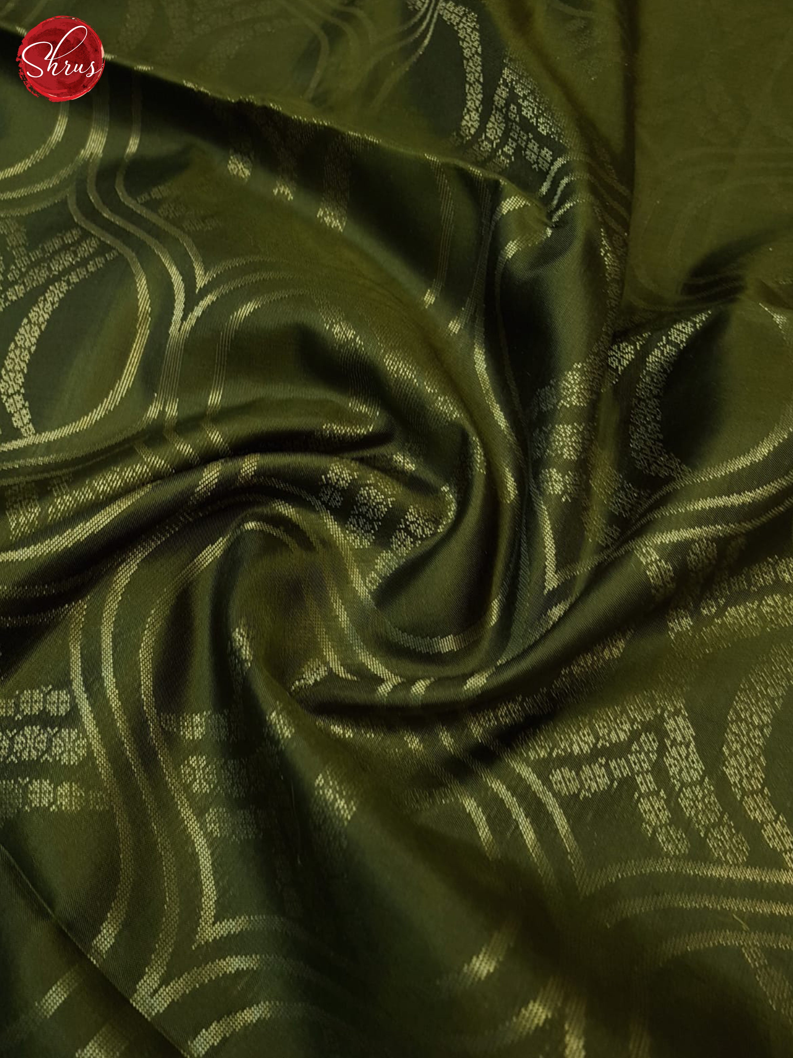 Green(Single tone)-Soft silk saree-4