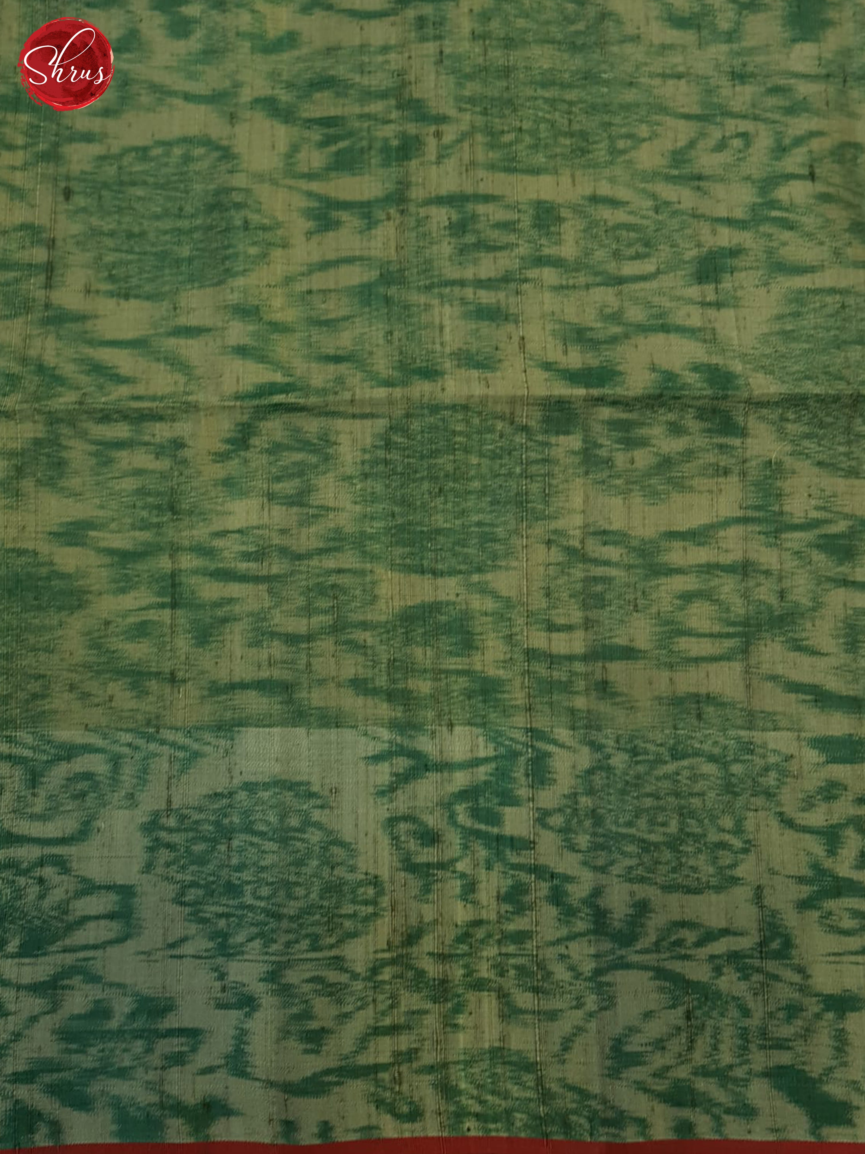 Green(Single tone)-Soft silk saree-5