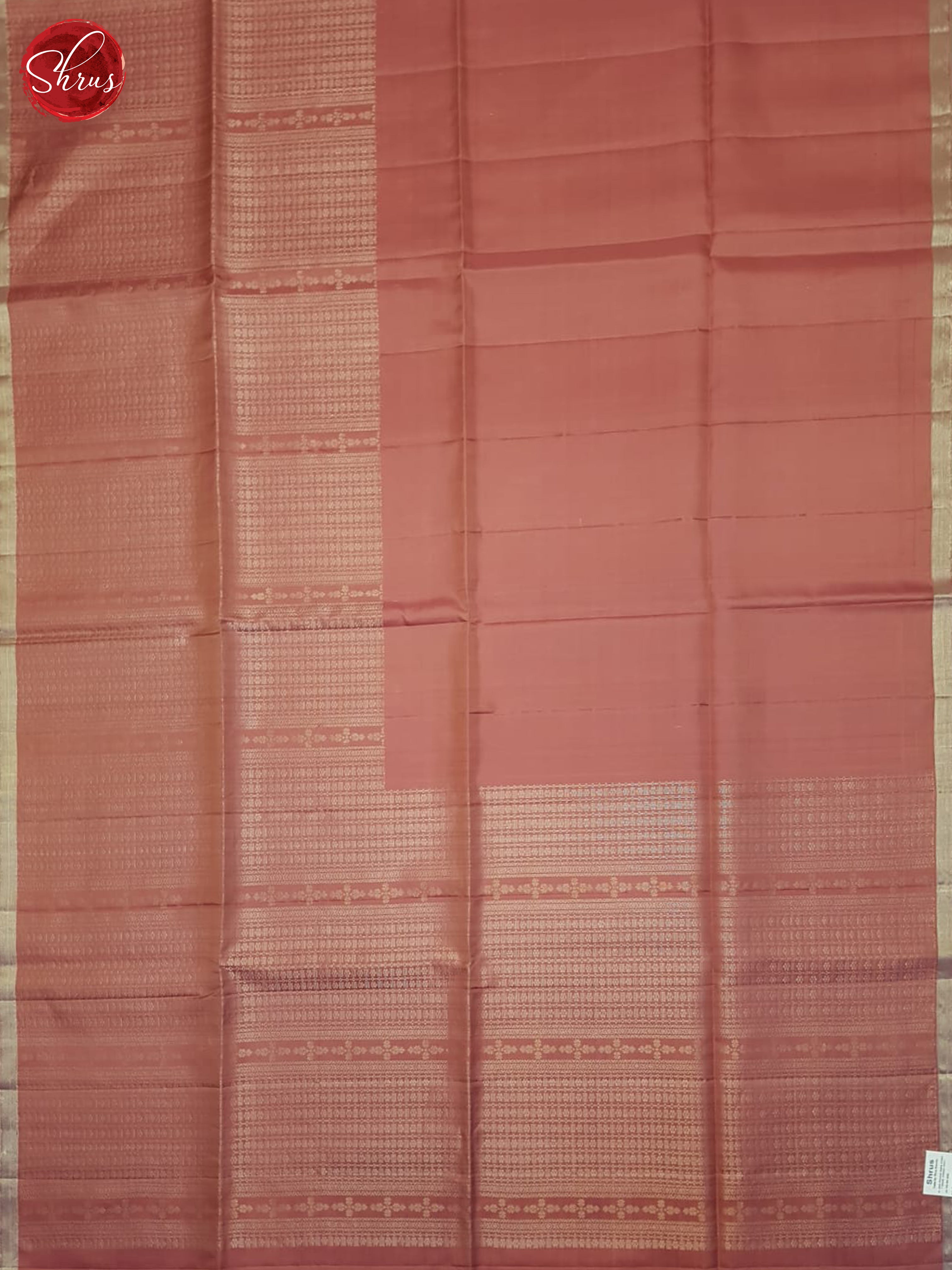 Dusty Dark Onion Pink(Single tone)-Soft silk saree - Shop on ShrusEternity.com